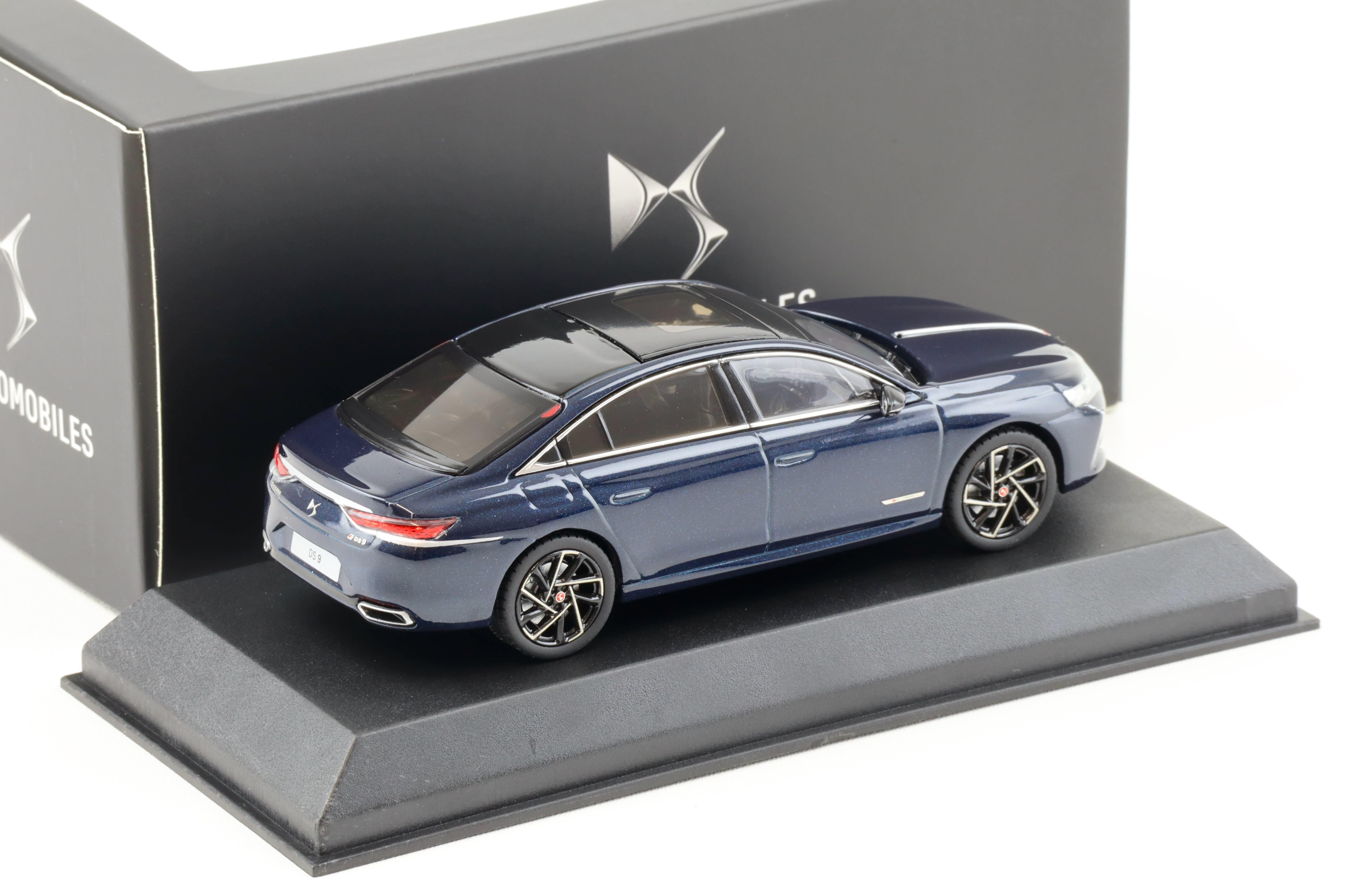 1:43 Norev Citroen DS Automobiles DS 9 Performance Line blue Midnight DEALER VERSION