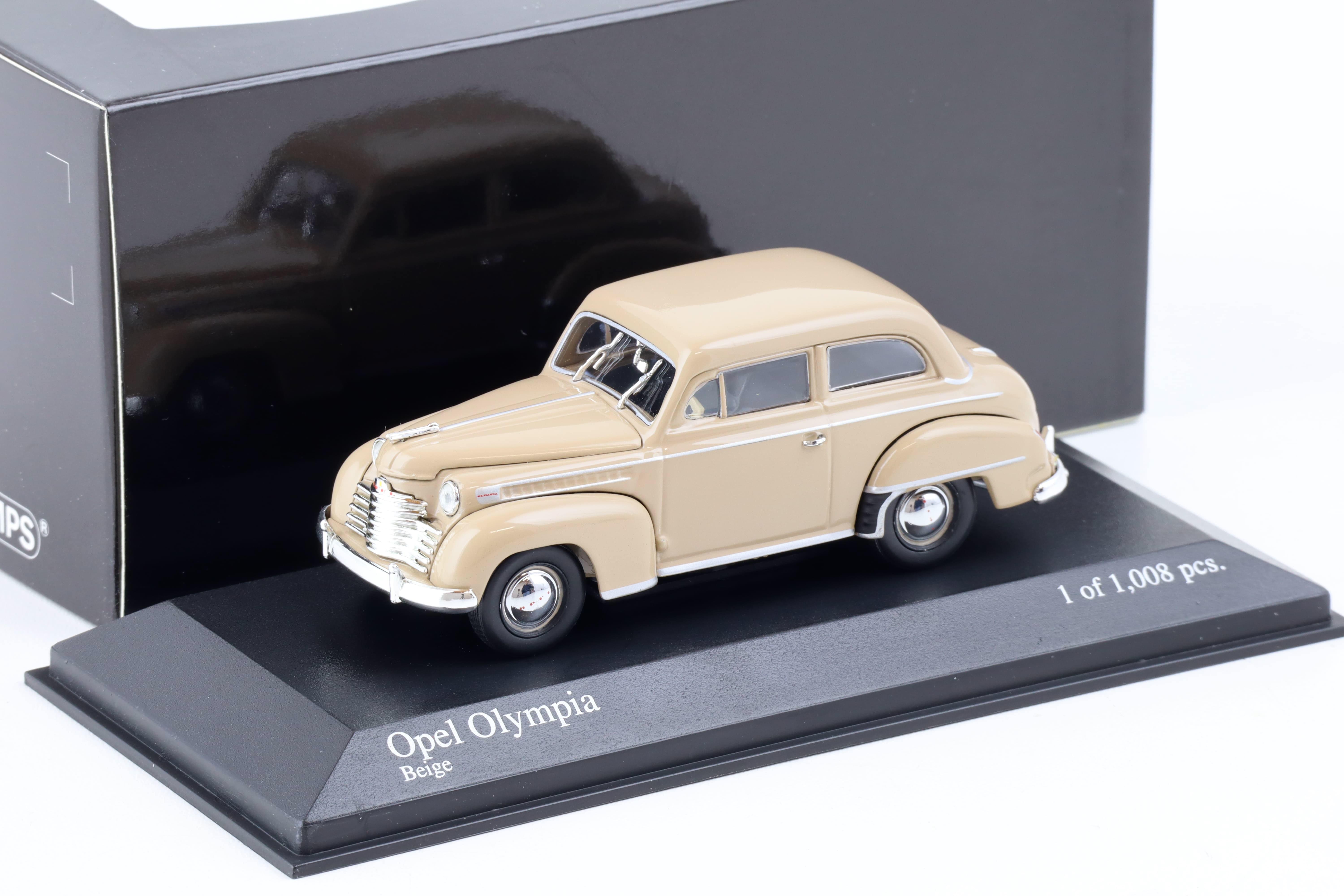 1:43 Minichamps Opel Olympia 1952 beige