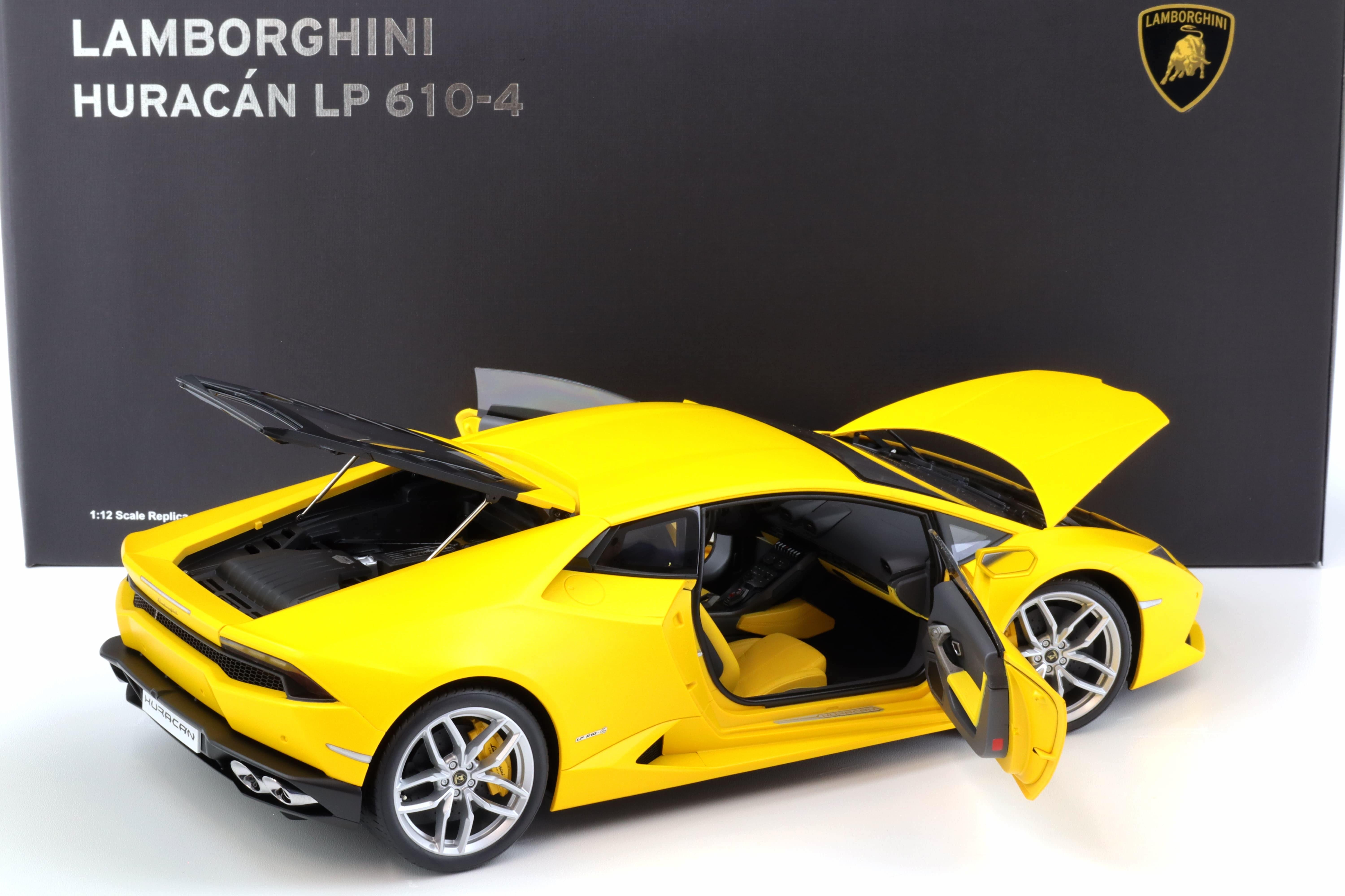 1:12 AUTOart Lamborghini Huracan LP 610-4 giallo horus/ matt yellow 12097