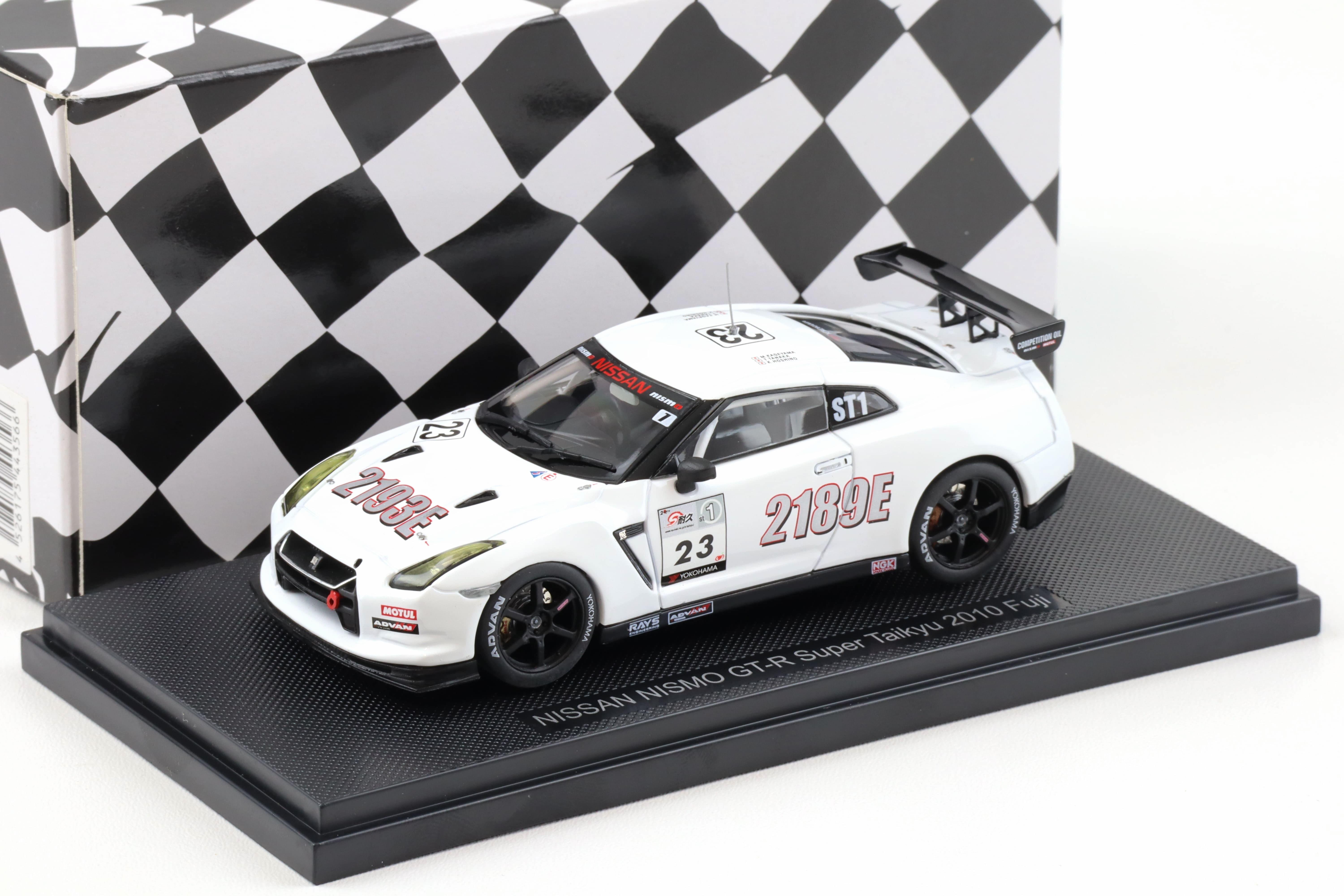 1:43 Ebbro Nissan Nismo GT-R R35 Super Taikyu 2010 Fuji #23 Kageyama/ Tamaka