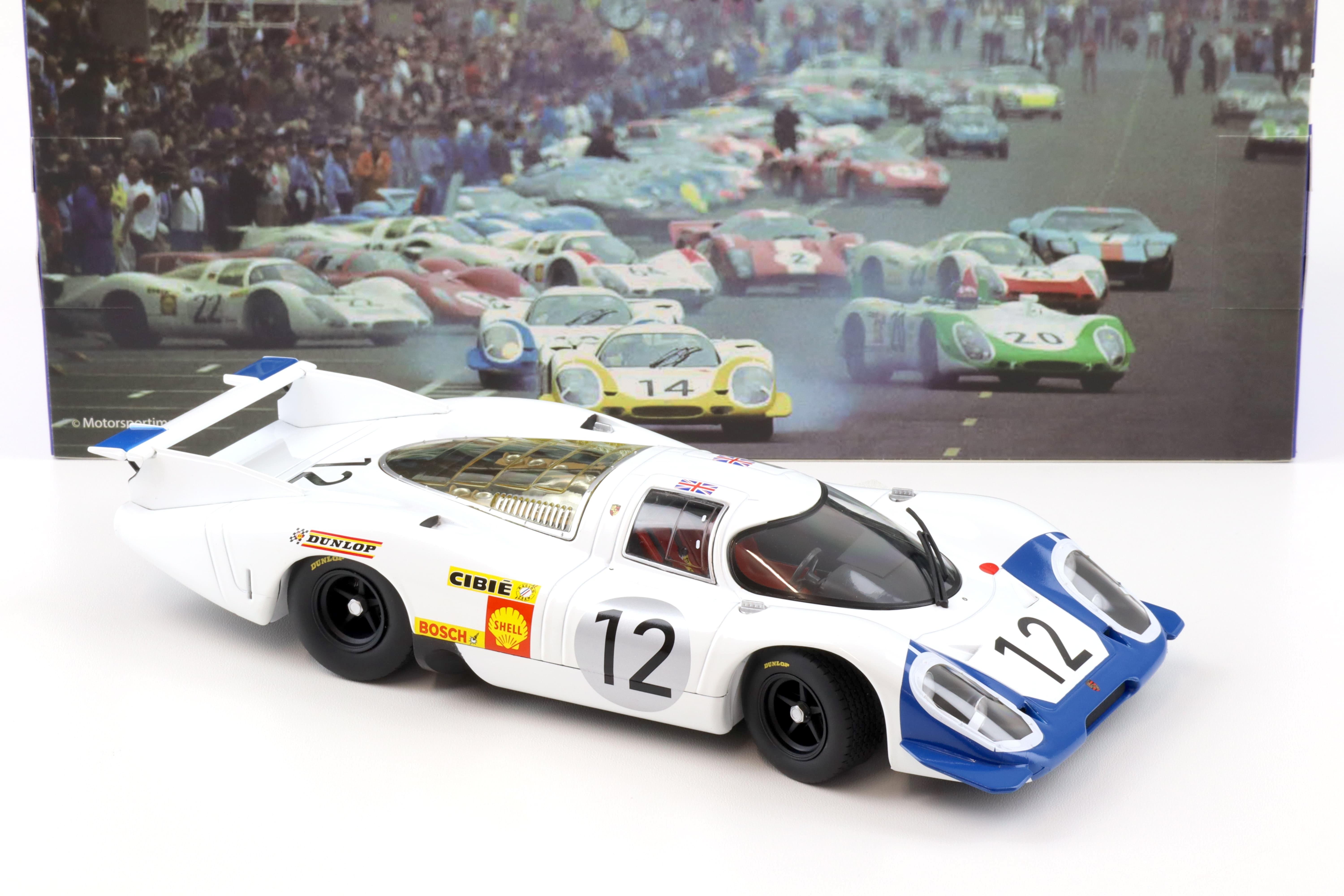 1:18 WERK83 Porsche 917 LH 24h Le Mans 1969 Elford/ Attwood #12