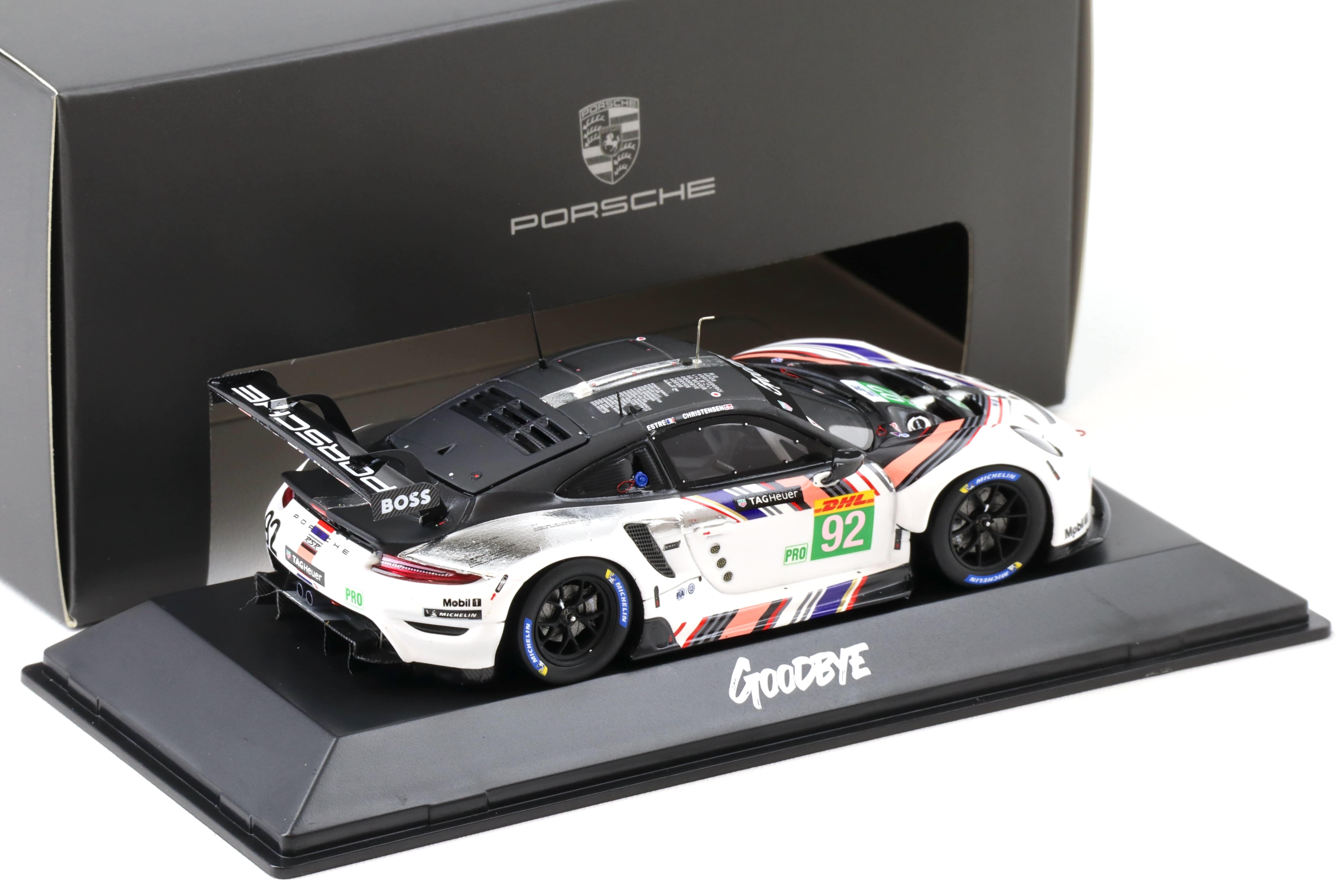 1:43 Spark Porsche 911 (991) RSR #92 WEC Finale 2022 Last Race Goodbye WAP DEALER