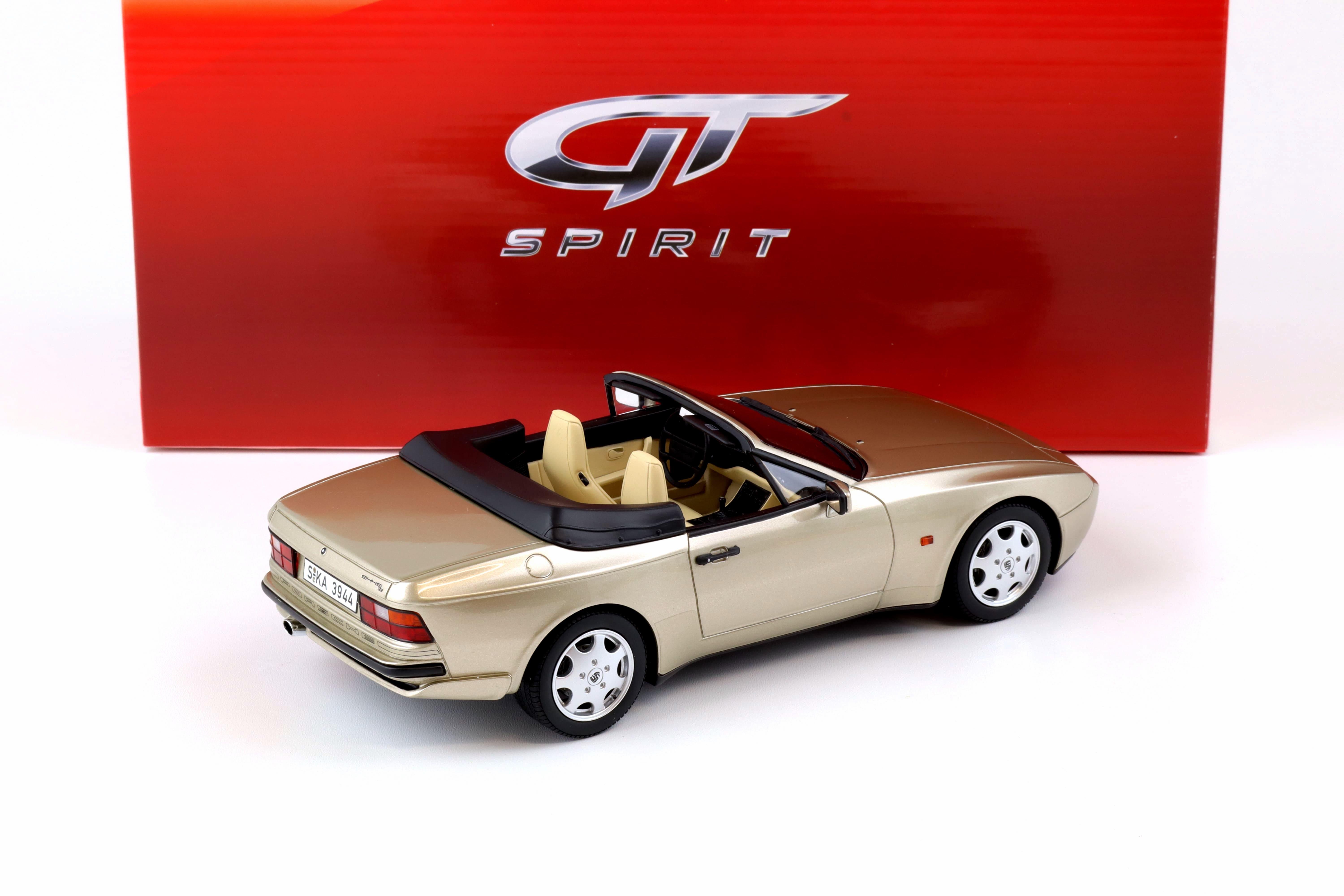 1:18 GT Spirit GT002CS Porsche 944 S2 1989 Cabriolet gold