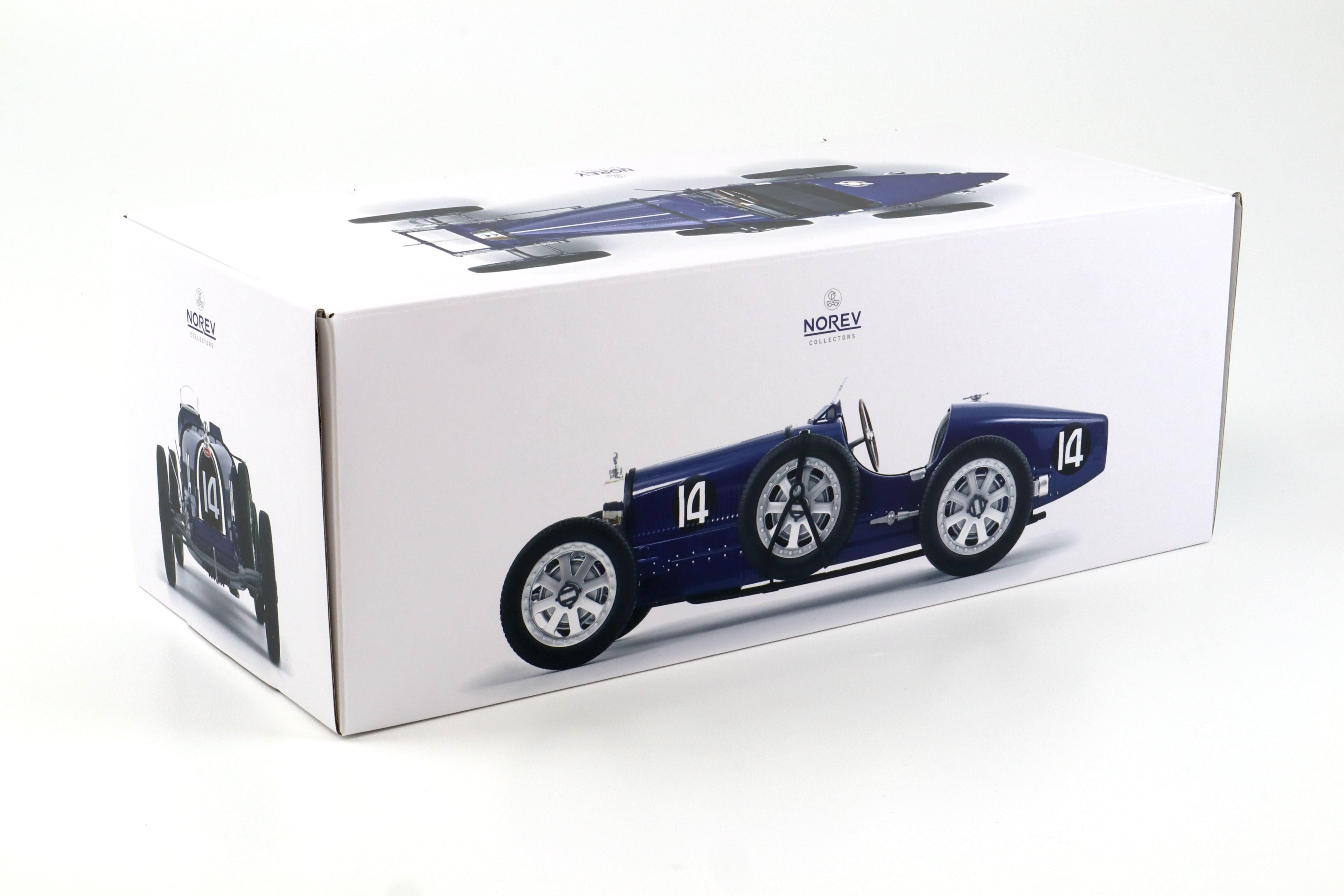 1:12 Norev Bugatti T35 - 1925 #14 dark blue 125703