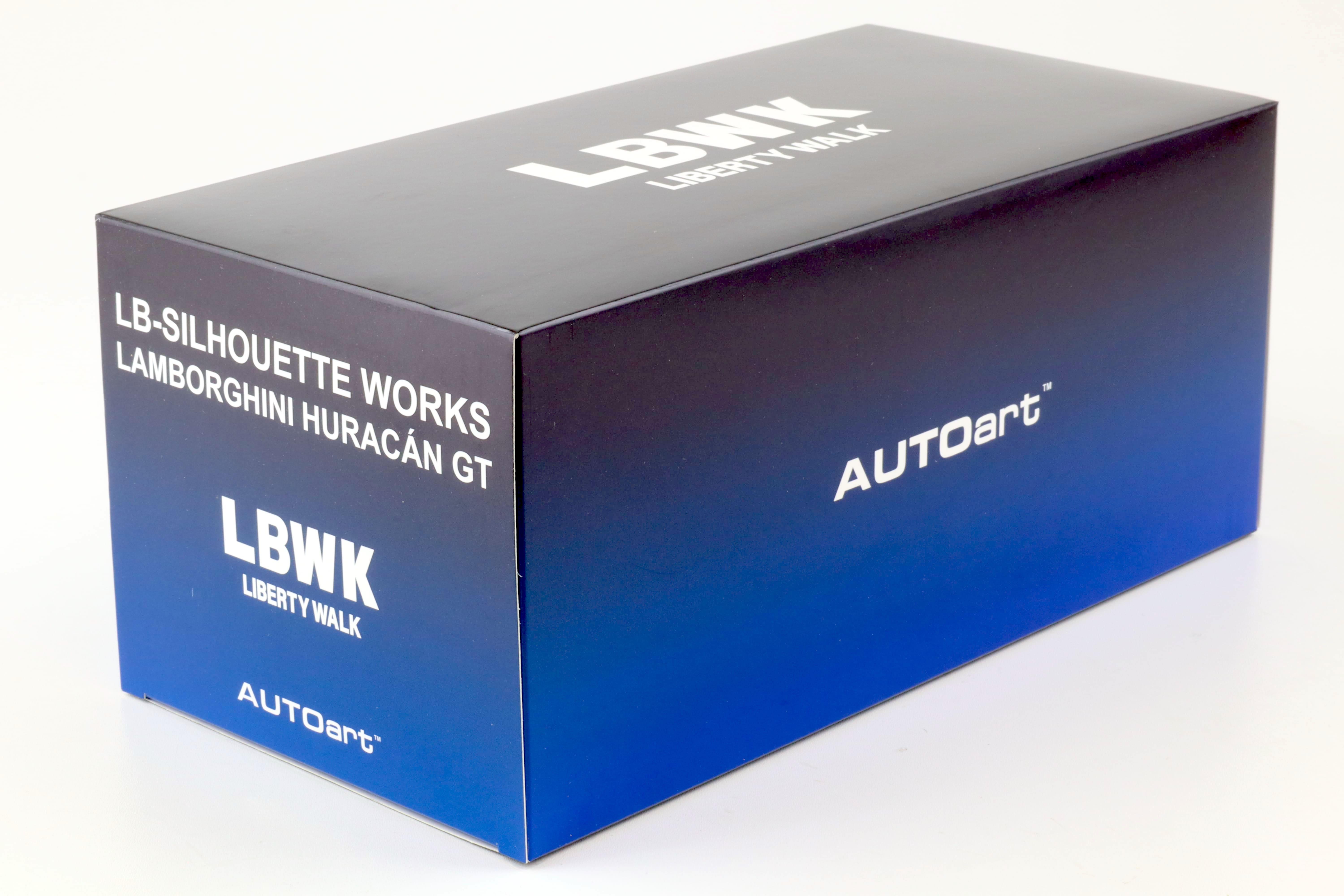 1:18 AUTOart Lamborghini Huracan GT LB-SILHOUETTE Works 2019 pearl green
