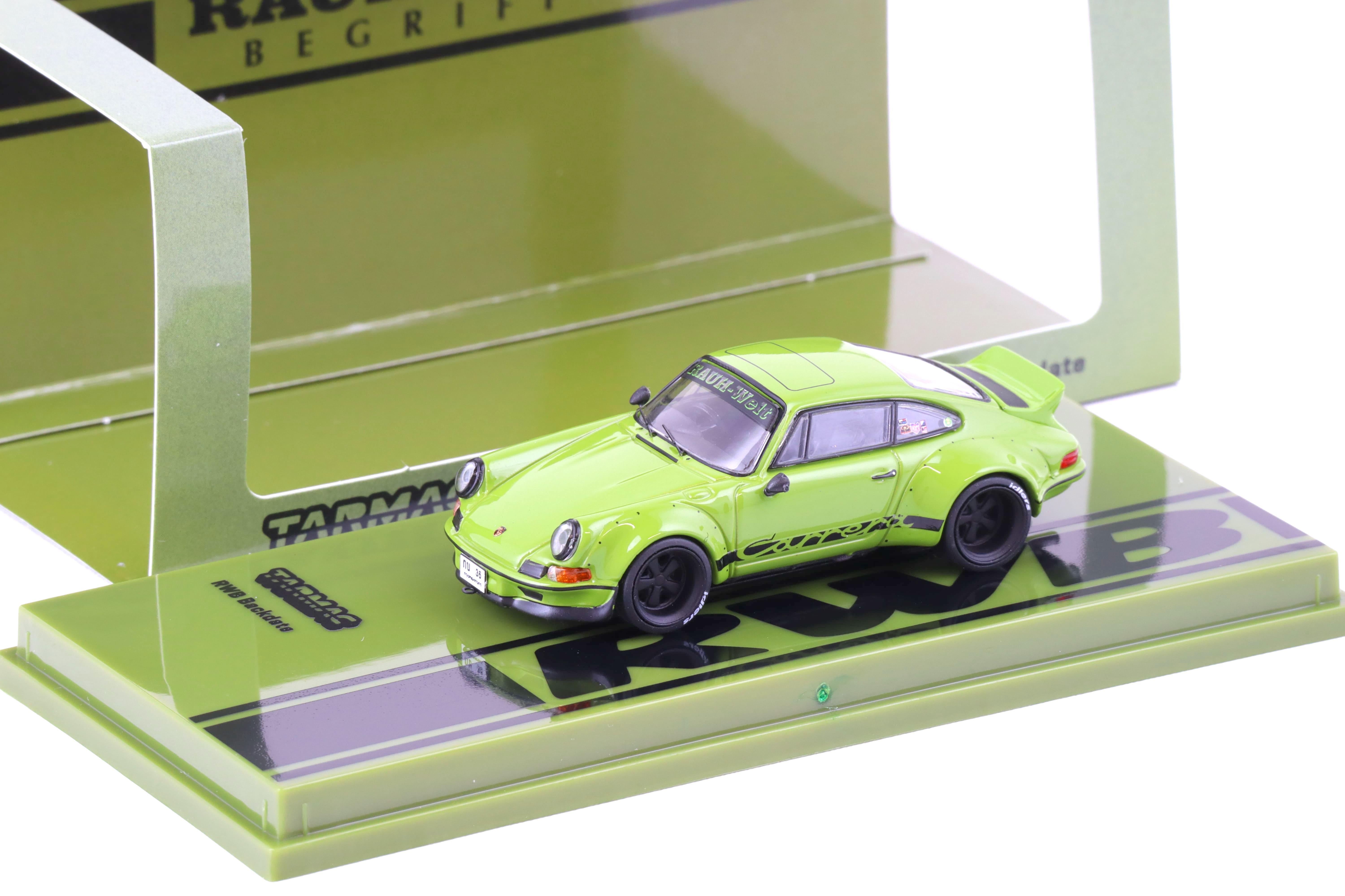 1:64 Tarmac Works Porsche 911 RWB Backdate olive green