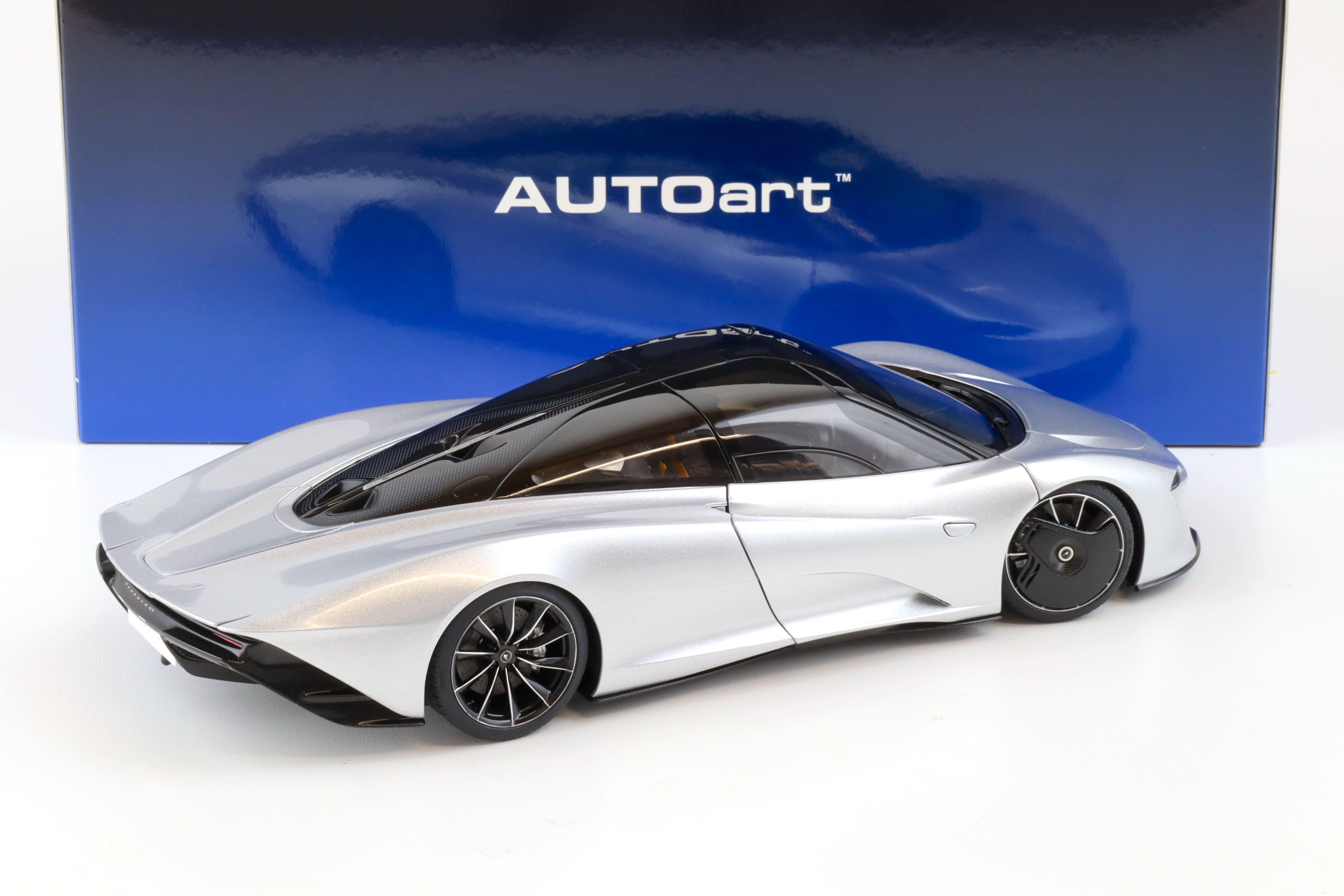 1:18 AUTOart McLaren Speedtail 2020 Supernova silver 76090