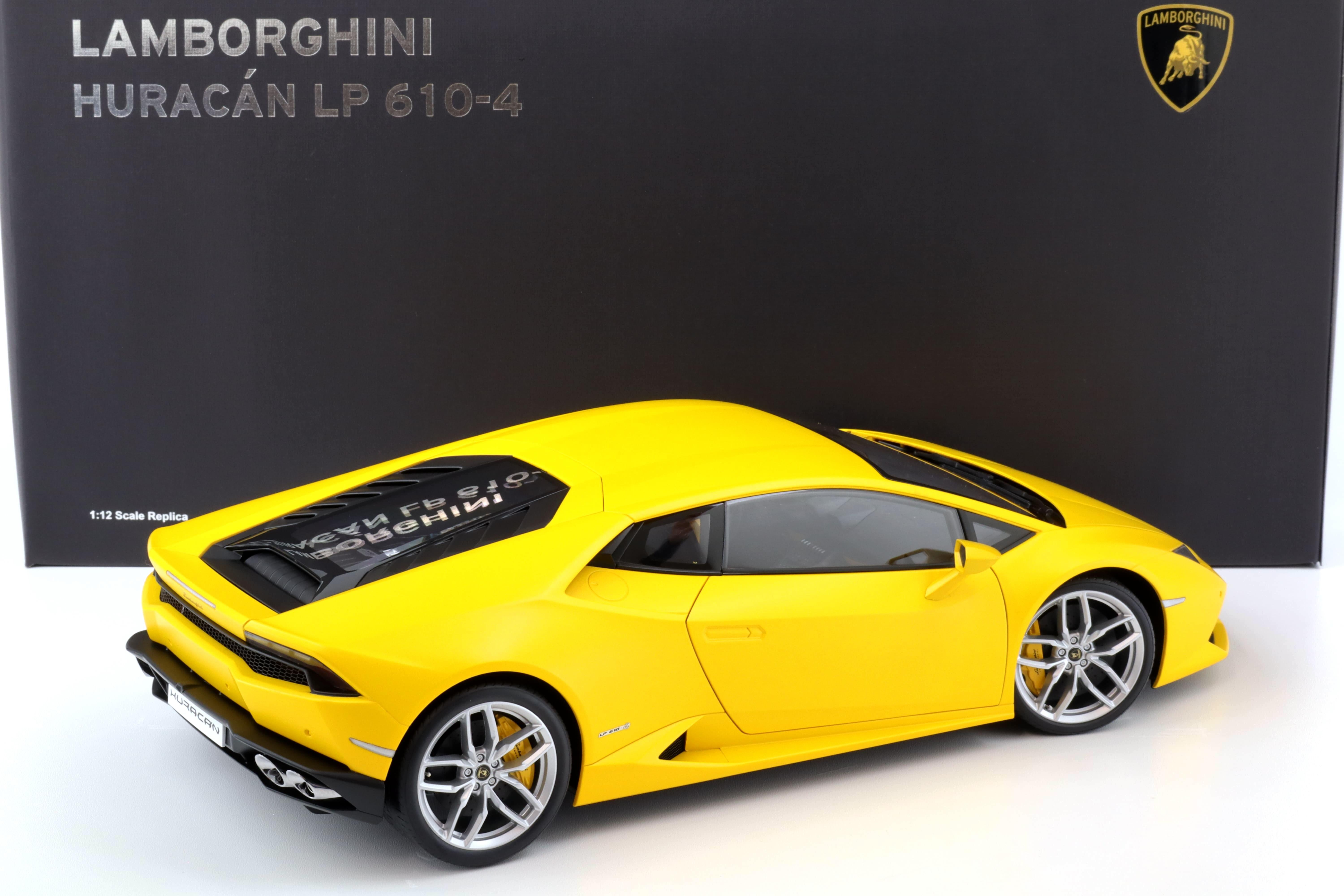 1:12 AUTOart Lamborghini Huracan LP 610-4 giallo horus/ matt yellow 12097