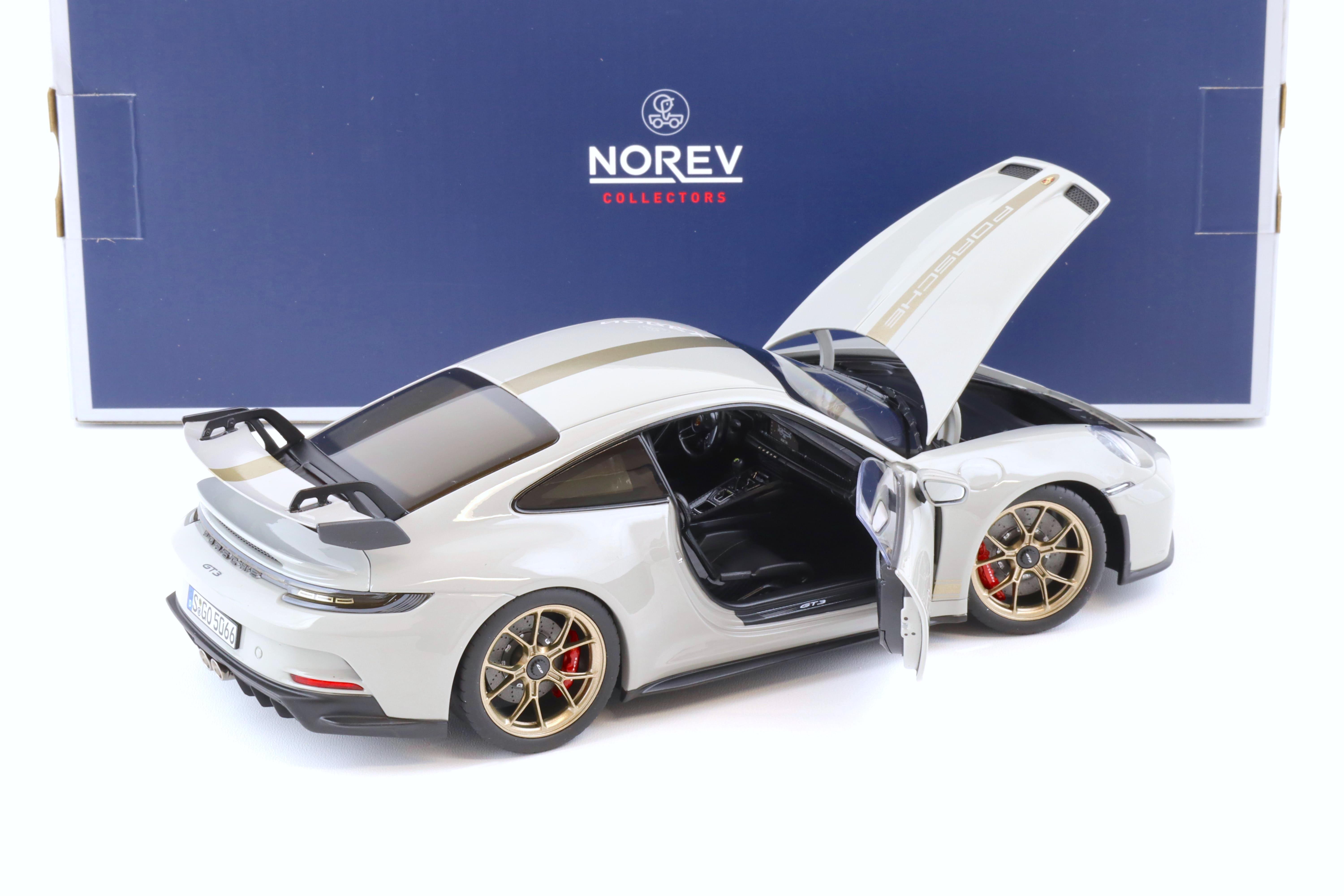 1:18 Norev Porsche 911 (992) GT3 Coupe Kreide 2021 - Limited 504 pcs. 1:18 Norev Porsche 911 (992) GT3 Coupe Kreide 2021 - Limited 504 pcs.