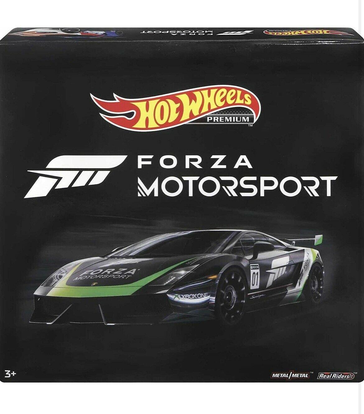 1:64 Hot Wheels Premium 2022 Forza Motorsport 5 Pack Box Set Real Riders HFF49