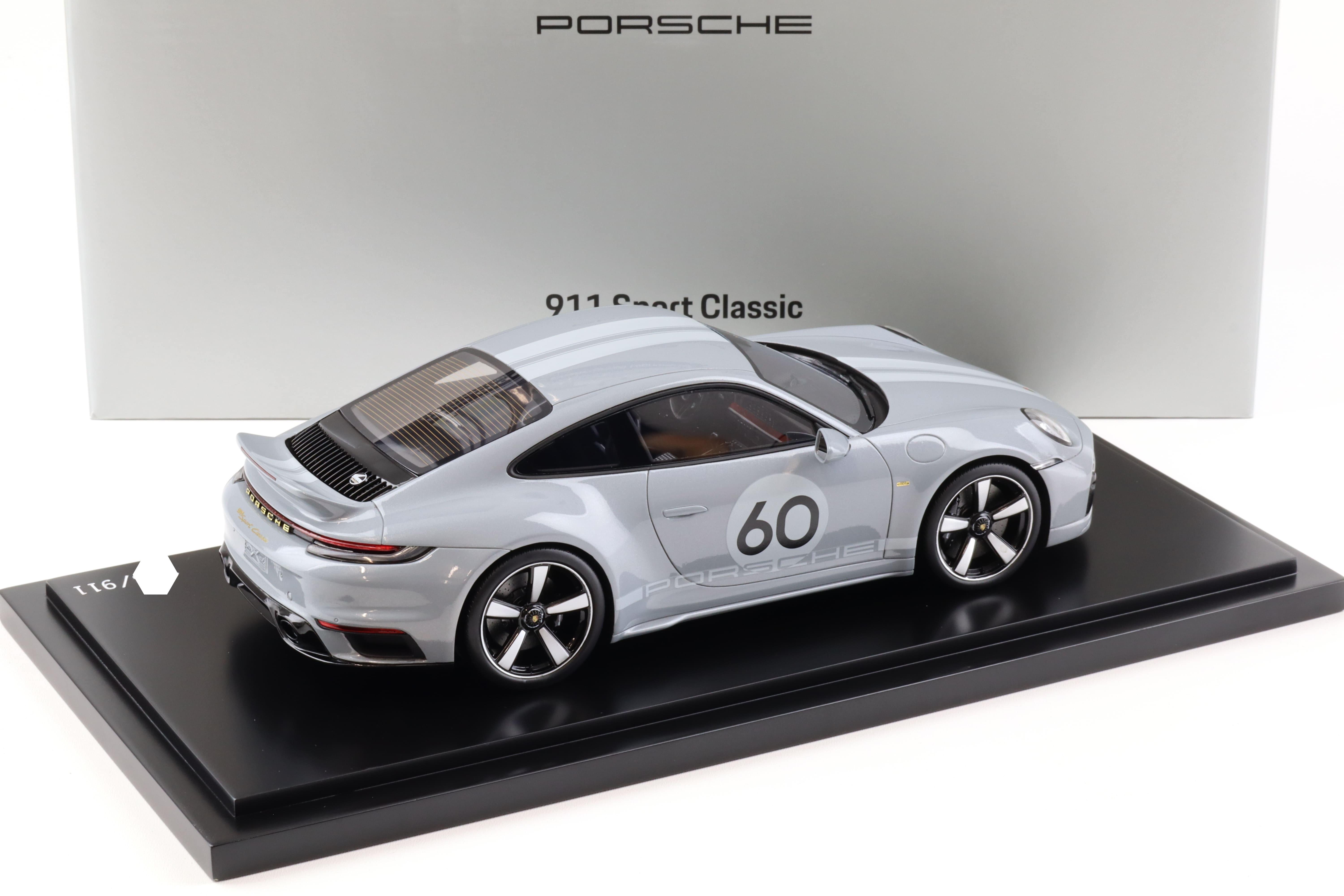 1:18 Spark Porsche 911 (992) Sport Classic Coupe sports grey 2022 WAP DEALER