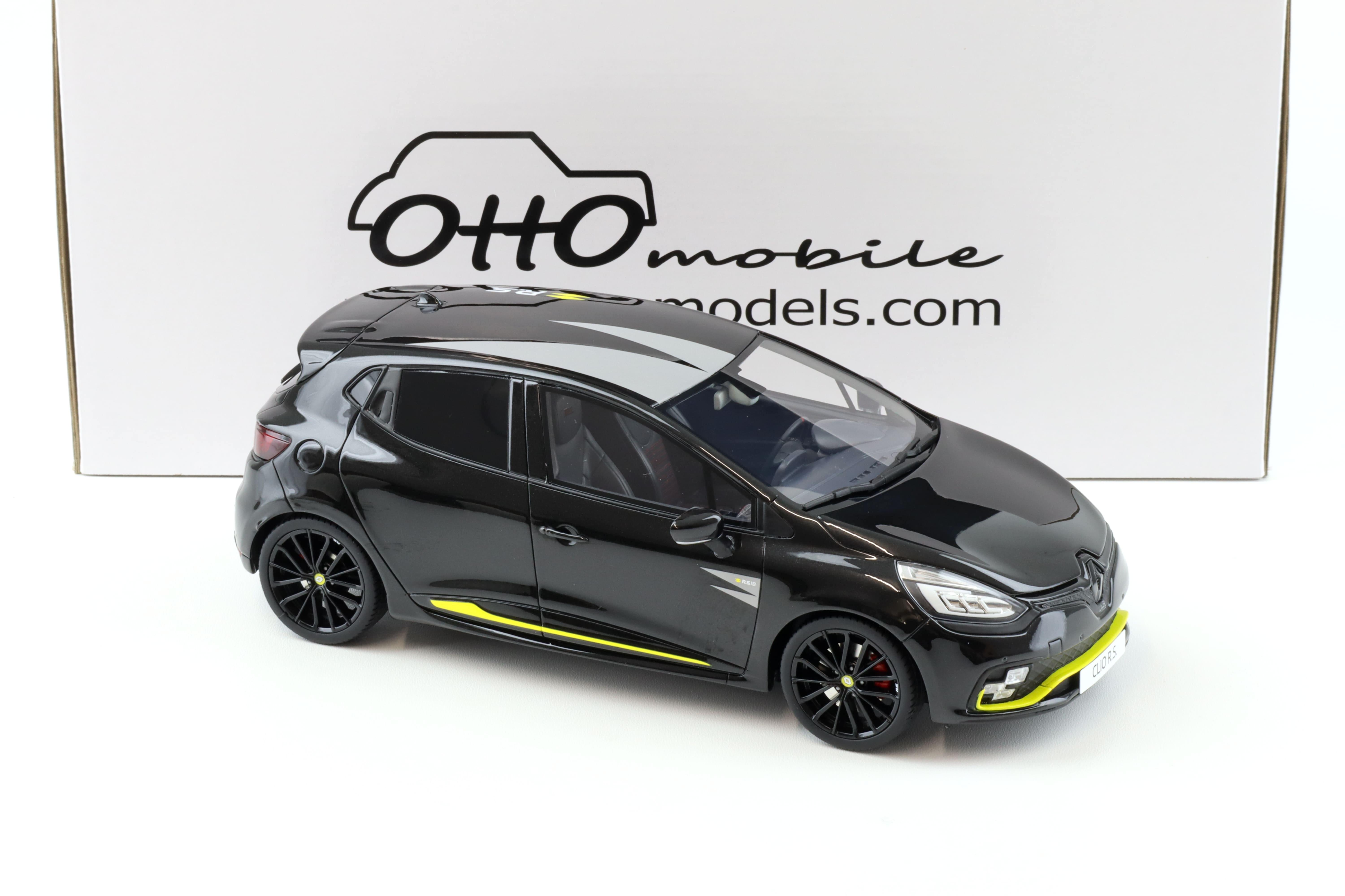 1:18 OTTO mobile OT946 Renault Clio 4 RS 18 deep black 2018