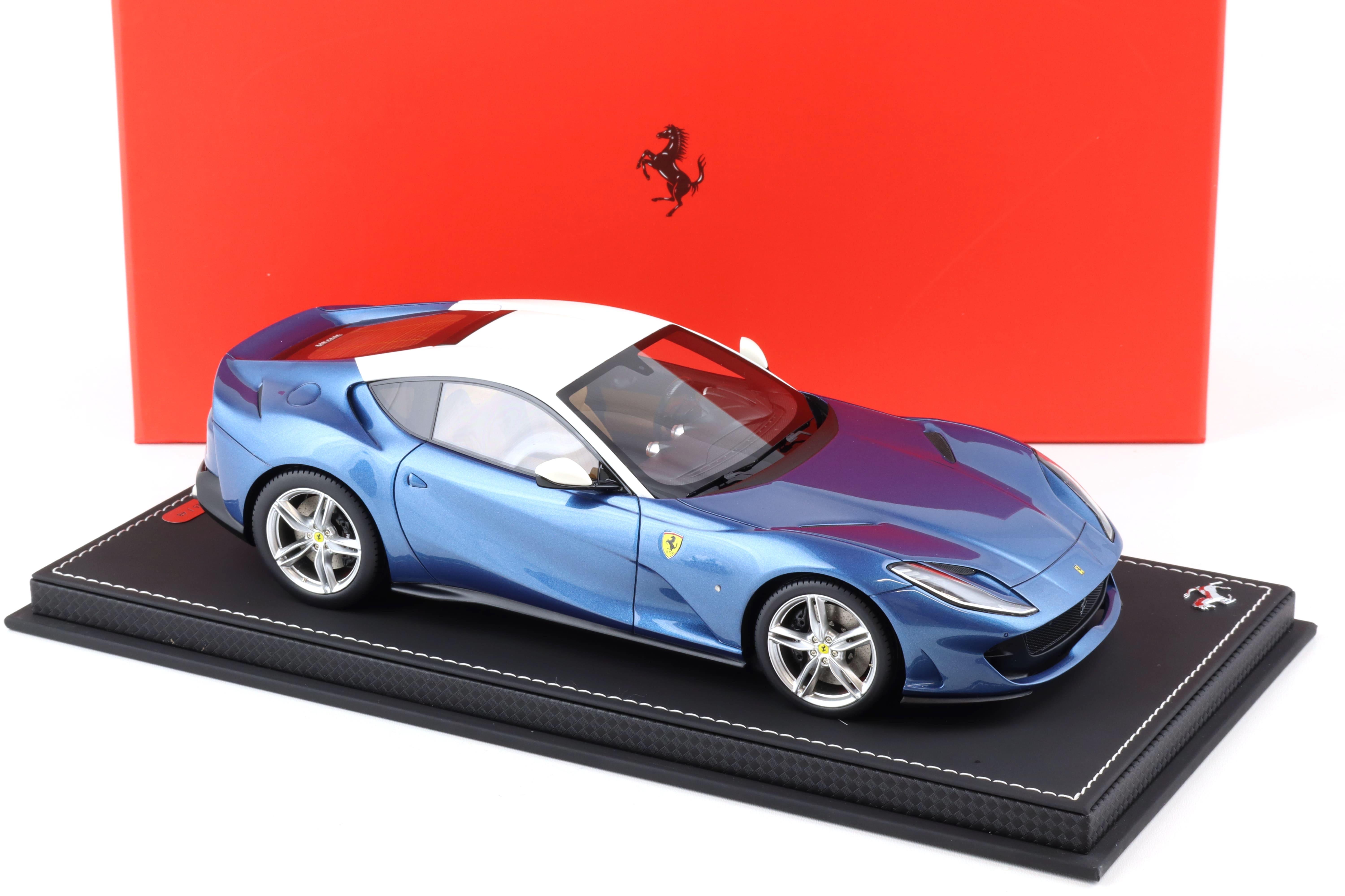 1:18 BBR Ferrari 812 Superfast 2017 Tailor Made met. light blue - Limited 48 pcs.