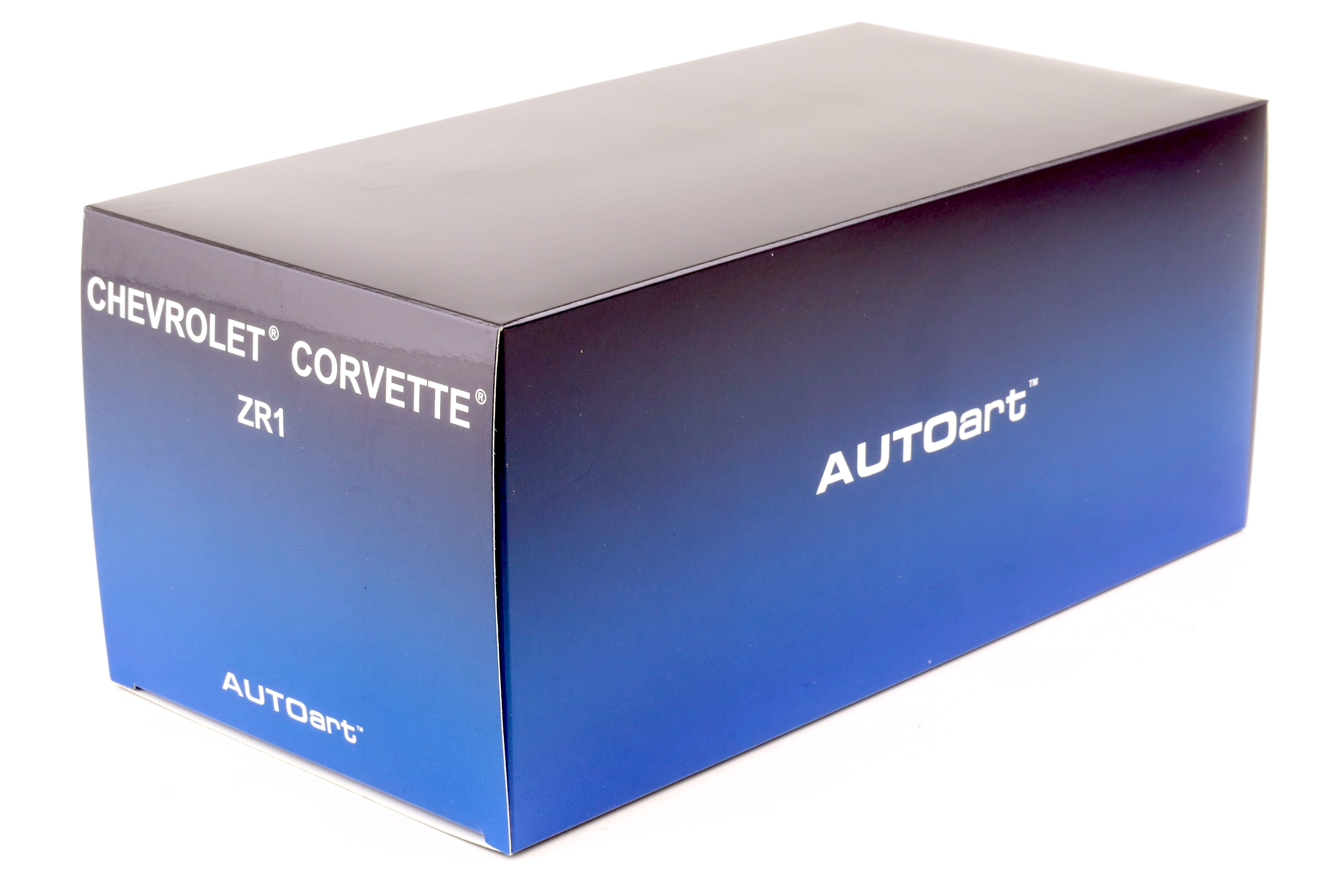 1:18 AUTOart Chevrolet Corvette C7 ZR1 Coupe 2019 Ceramic Matrix grey metallic