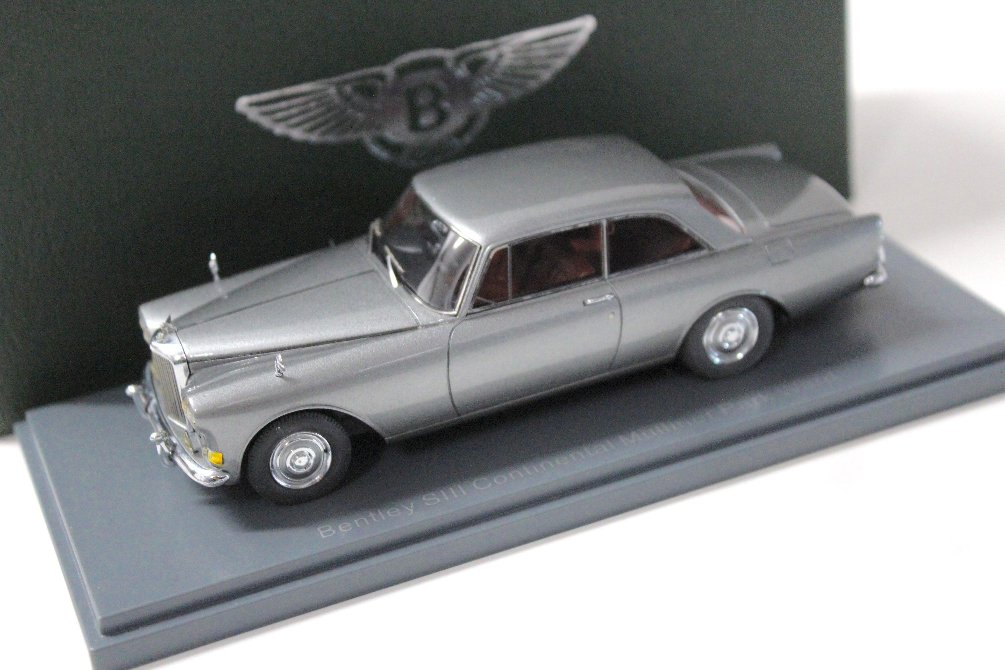 1:43 Neo Bentley S3 Continental Mulliner Park Ward grey 