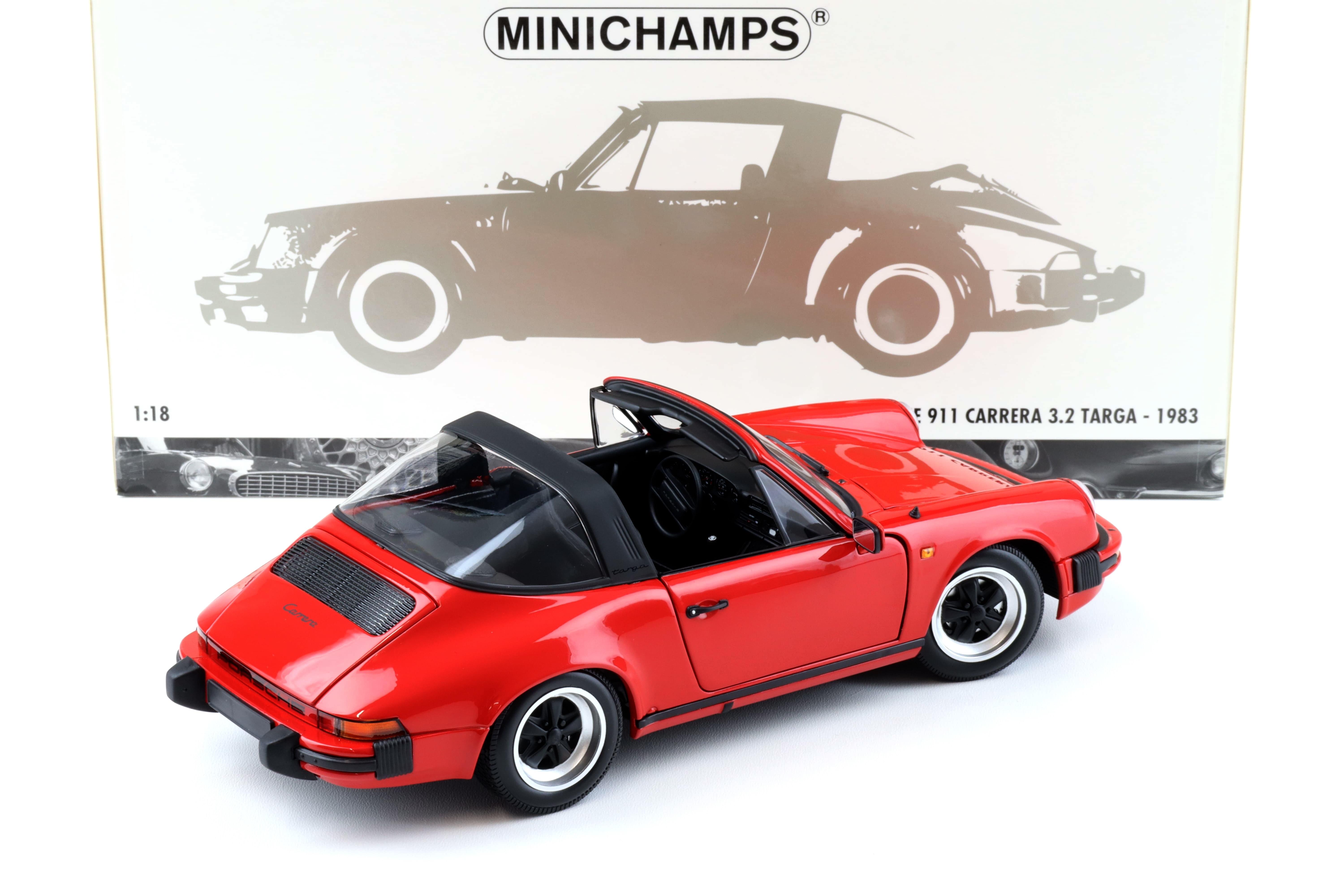 1:18 Minichamps Porsche 911 Carrera 3.2 Targa 1983 red