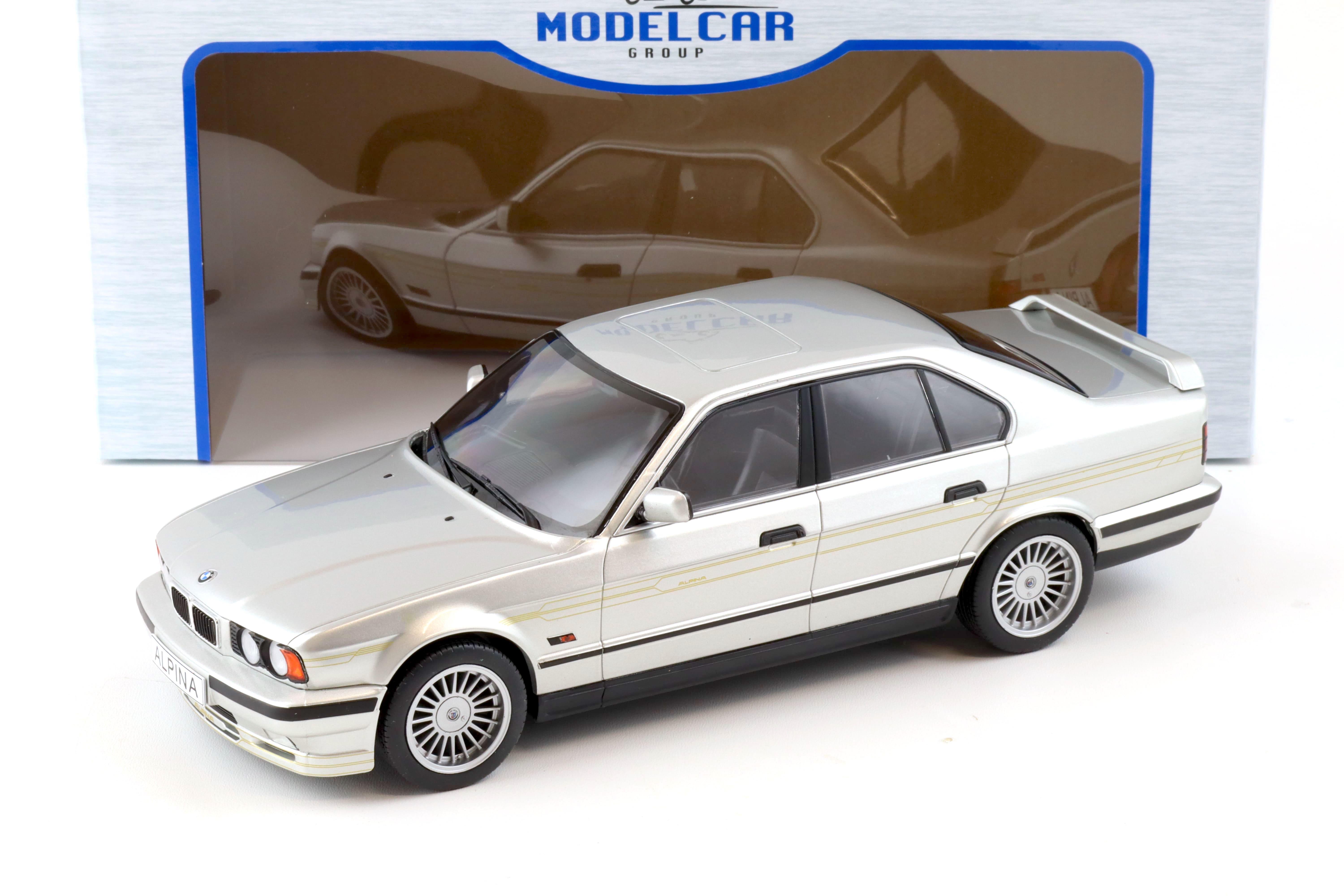 1:18 MCG BMW 5-Series (E34) Alpina B10 4.6 Limousine silver