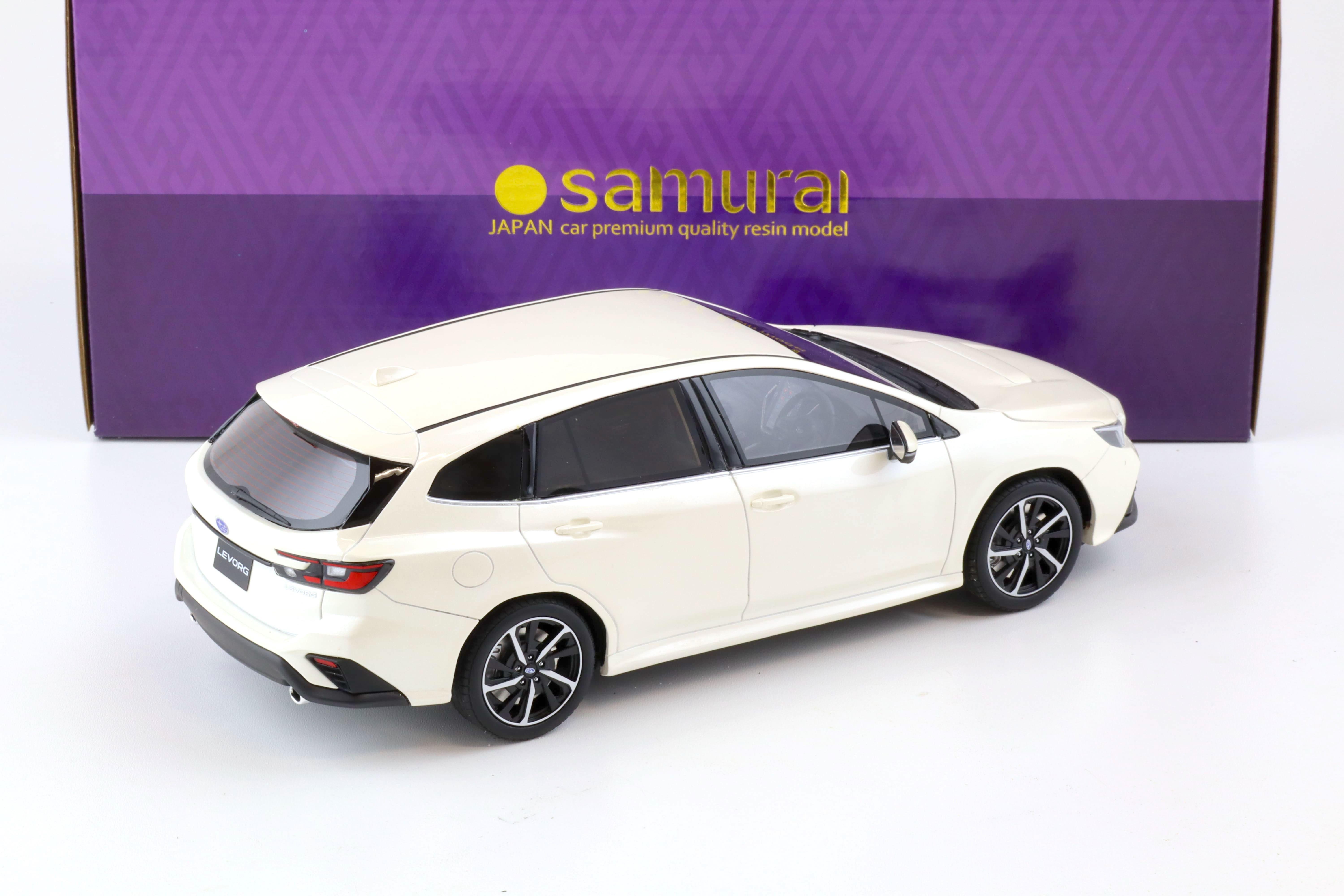 1:18 Kyosho Samurai Subaru Levorg GT-H EX Station Wagon 2022 white