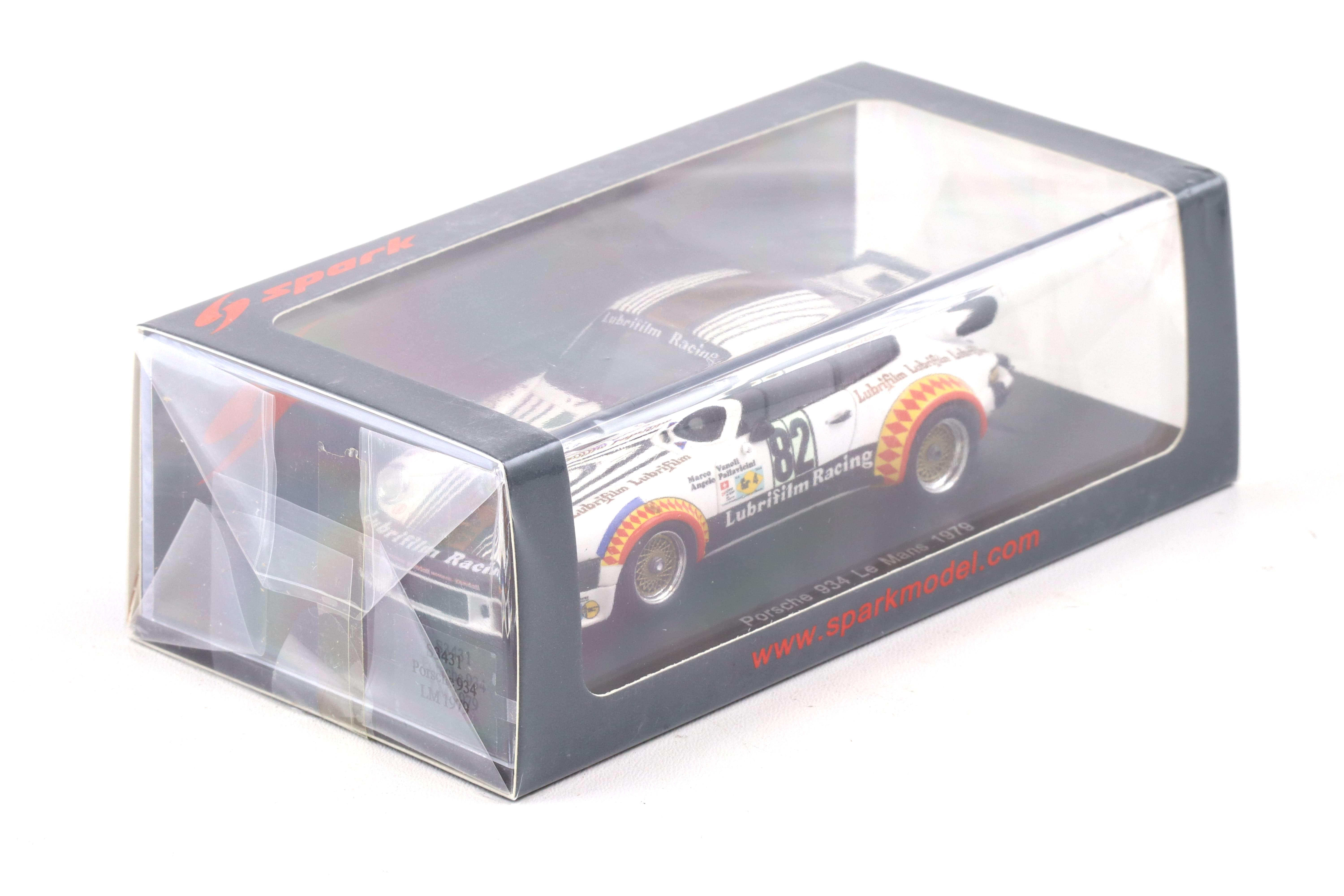 1:43 Spark Porsche 934 Le Mans 1979 Müller/ Pallavicini/ Vanoli #82
