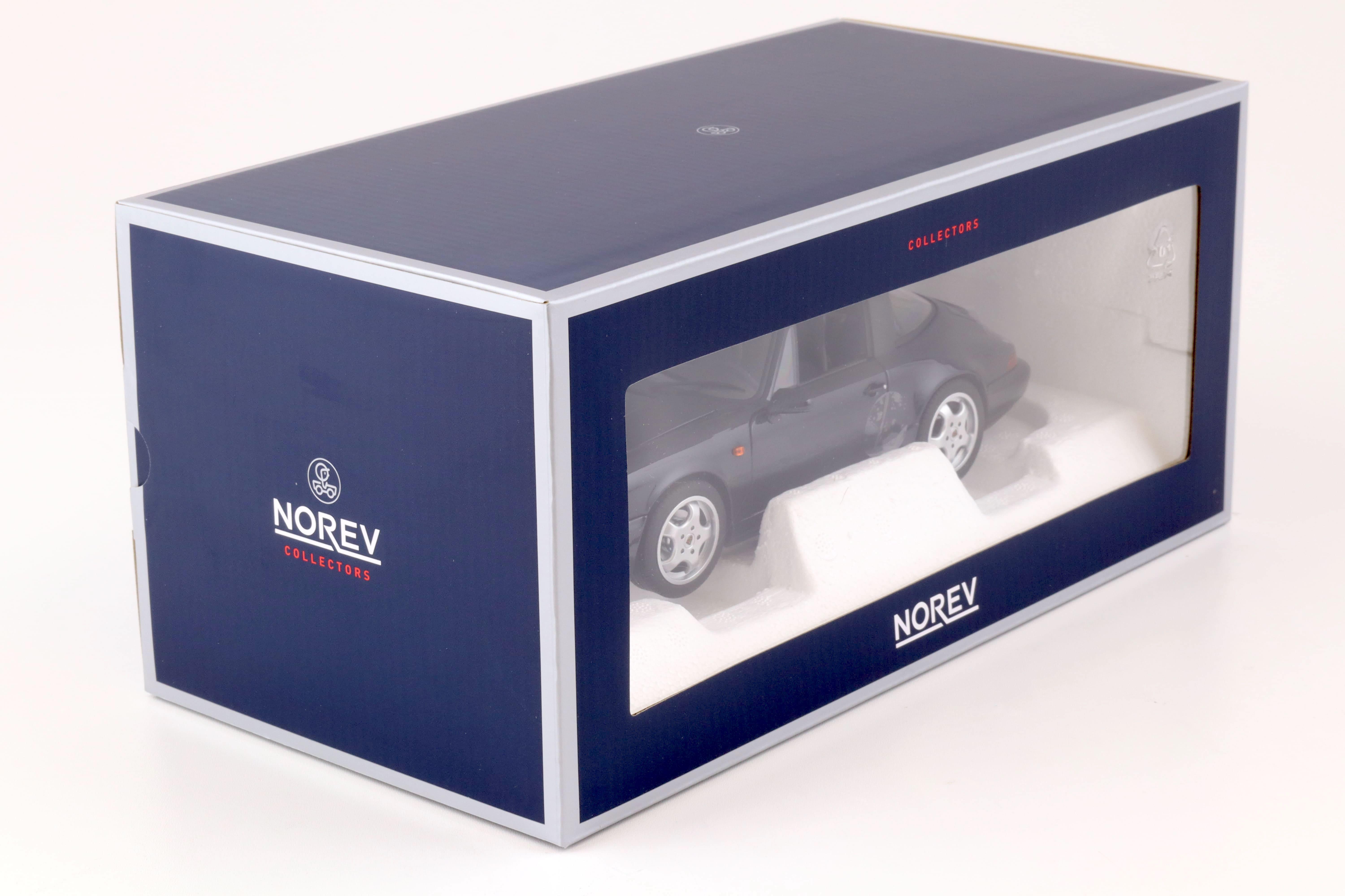 1:18 Norev Porsche 911 (964) Carrera 4 Targa 1991 blue metallic