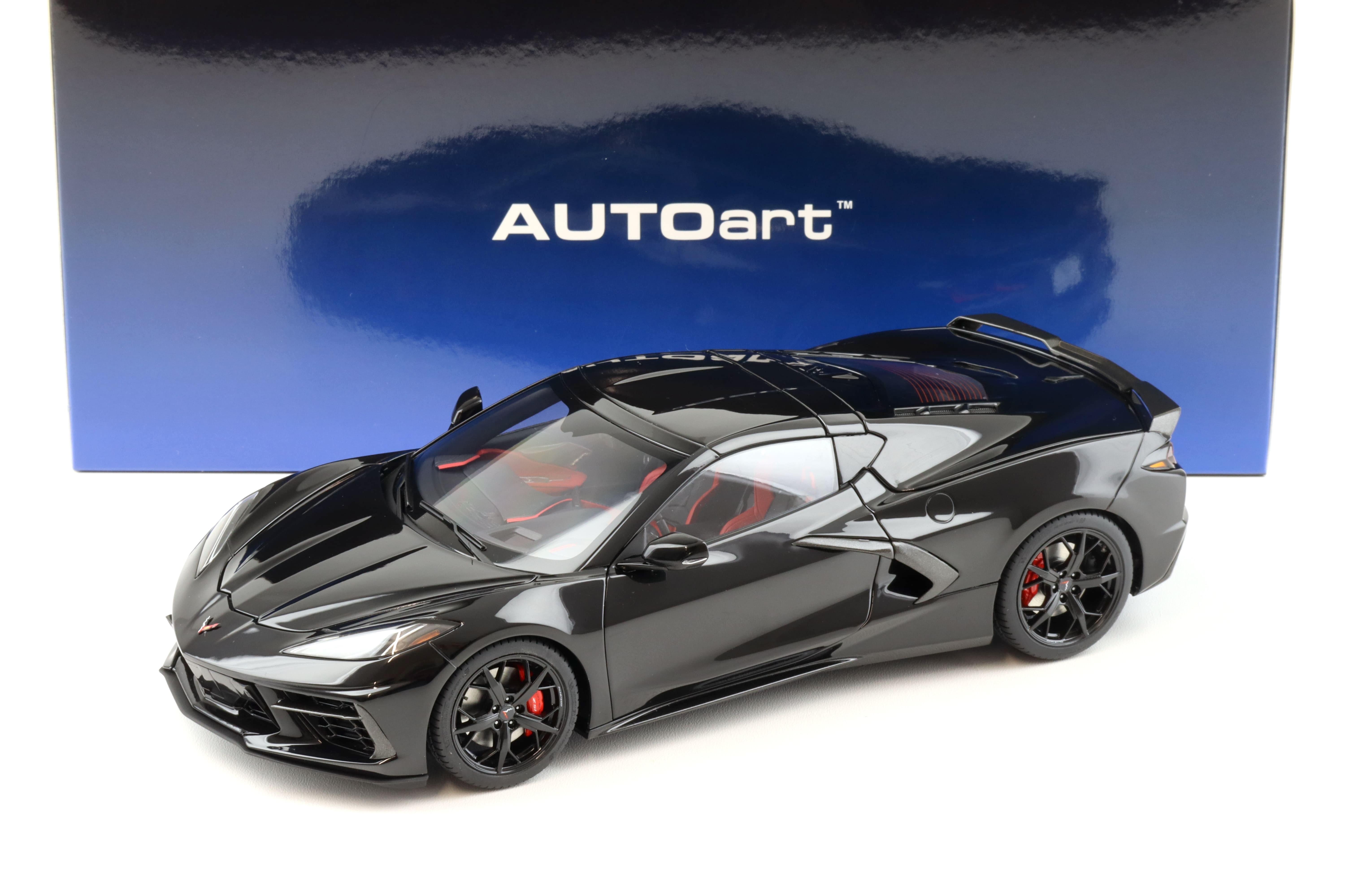 1:18 AUTOart Chevrolet Corvette C8 Stingray Z51 black 2020