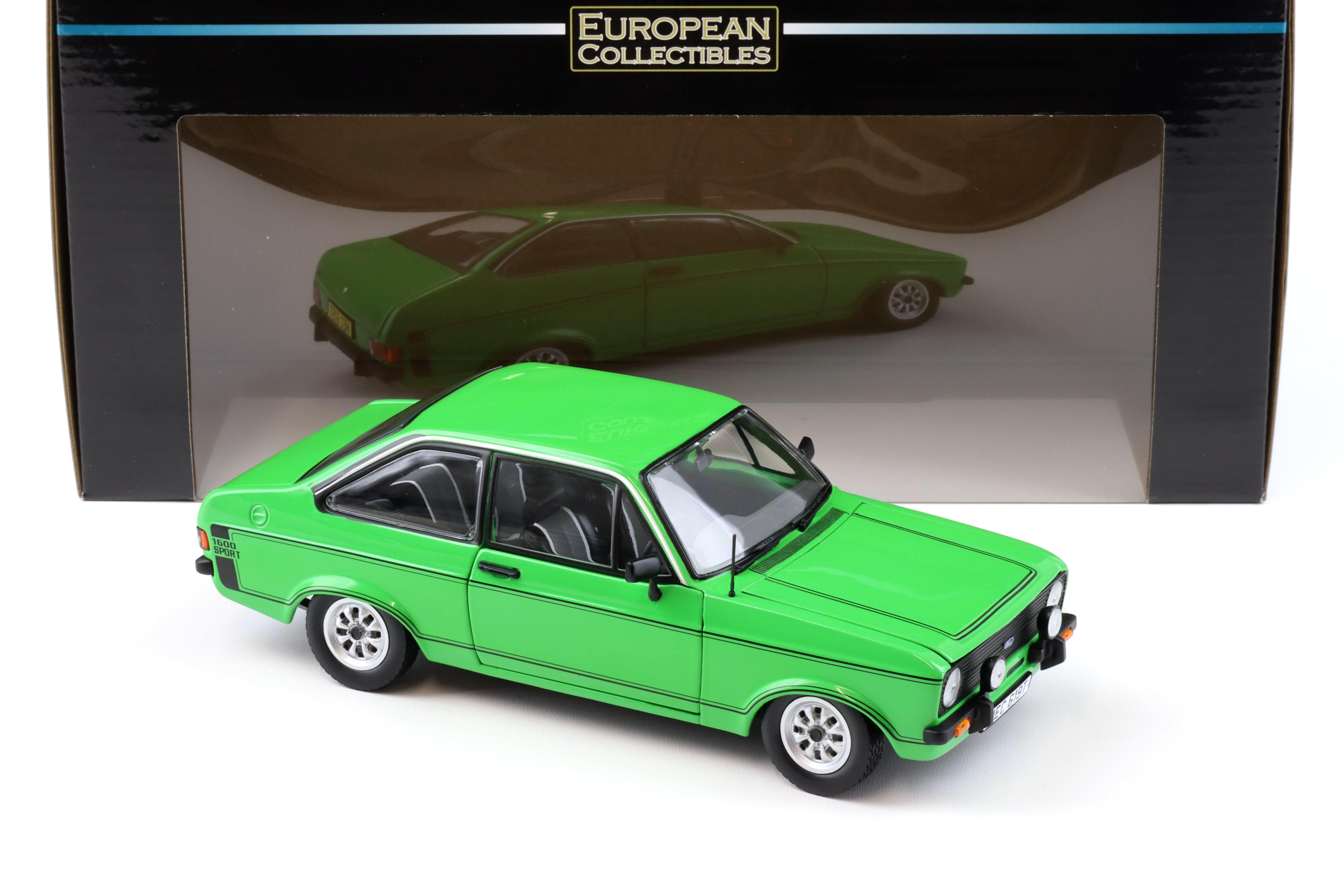 1:18 Sun Star Ford Escort MKII Sport 1975 green