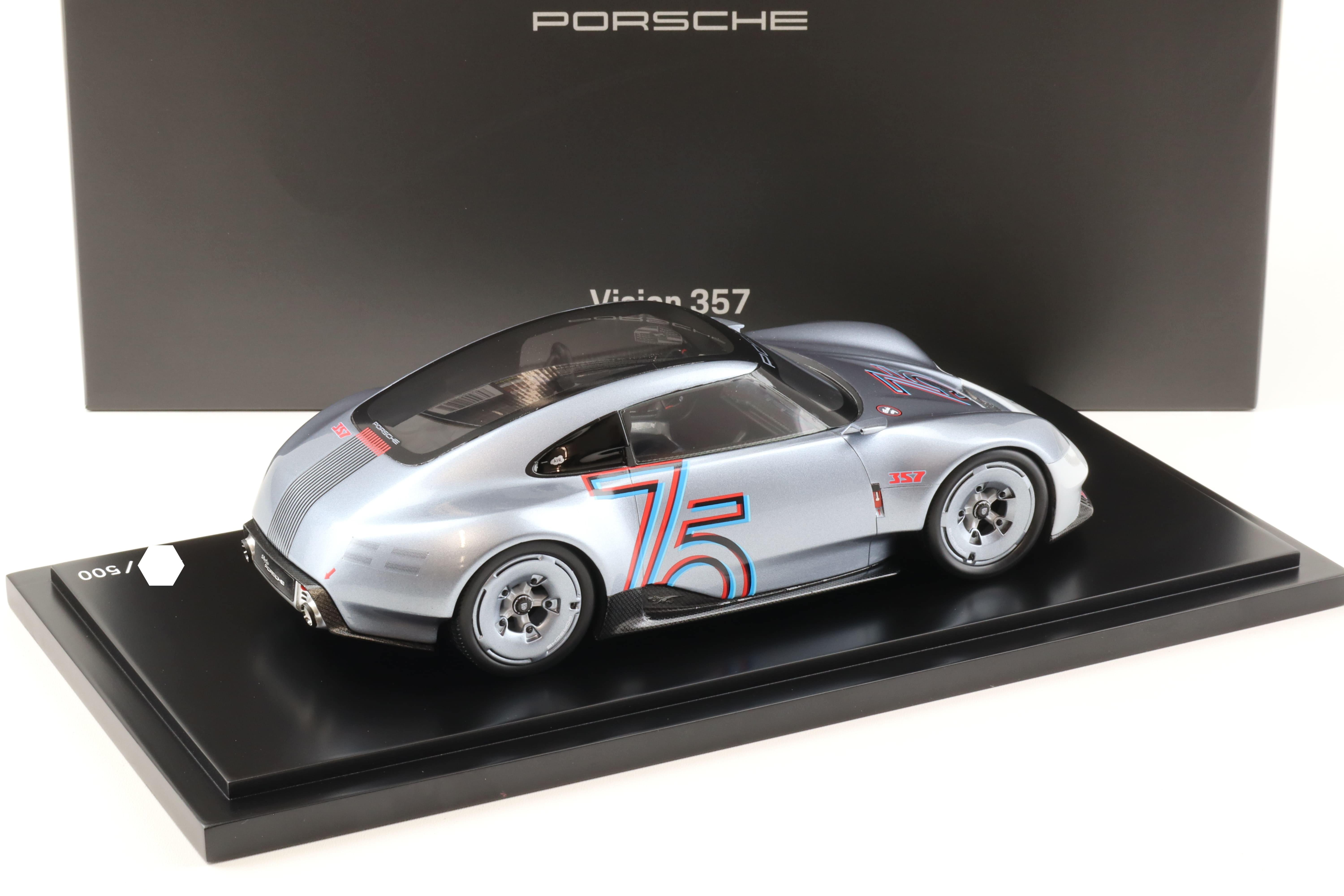 1:18 Spark Porsche Vision 357 Coupe silver-grey WAP DEALER