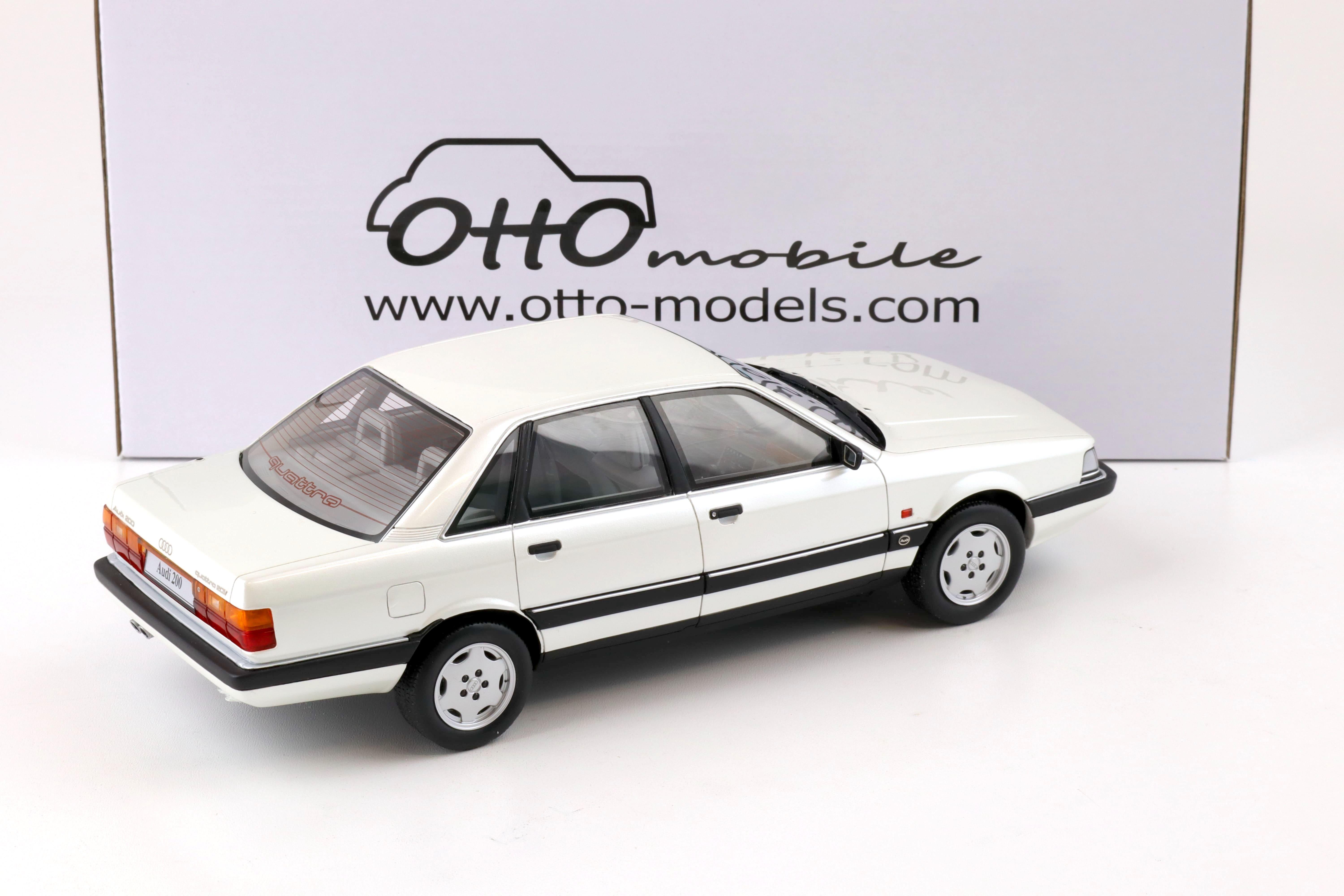 1:18 OTTO mobile OT408 Audi 200 Quattro 20V Limousine white 1989