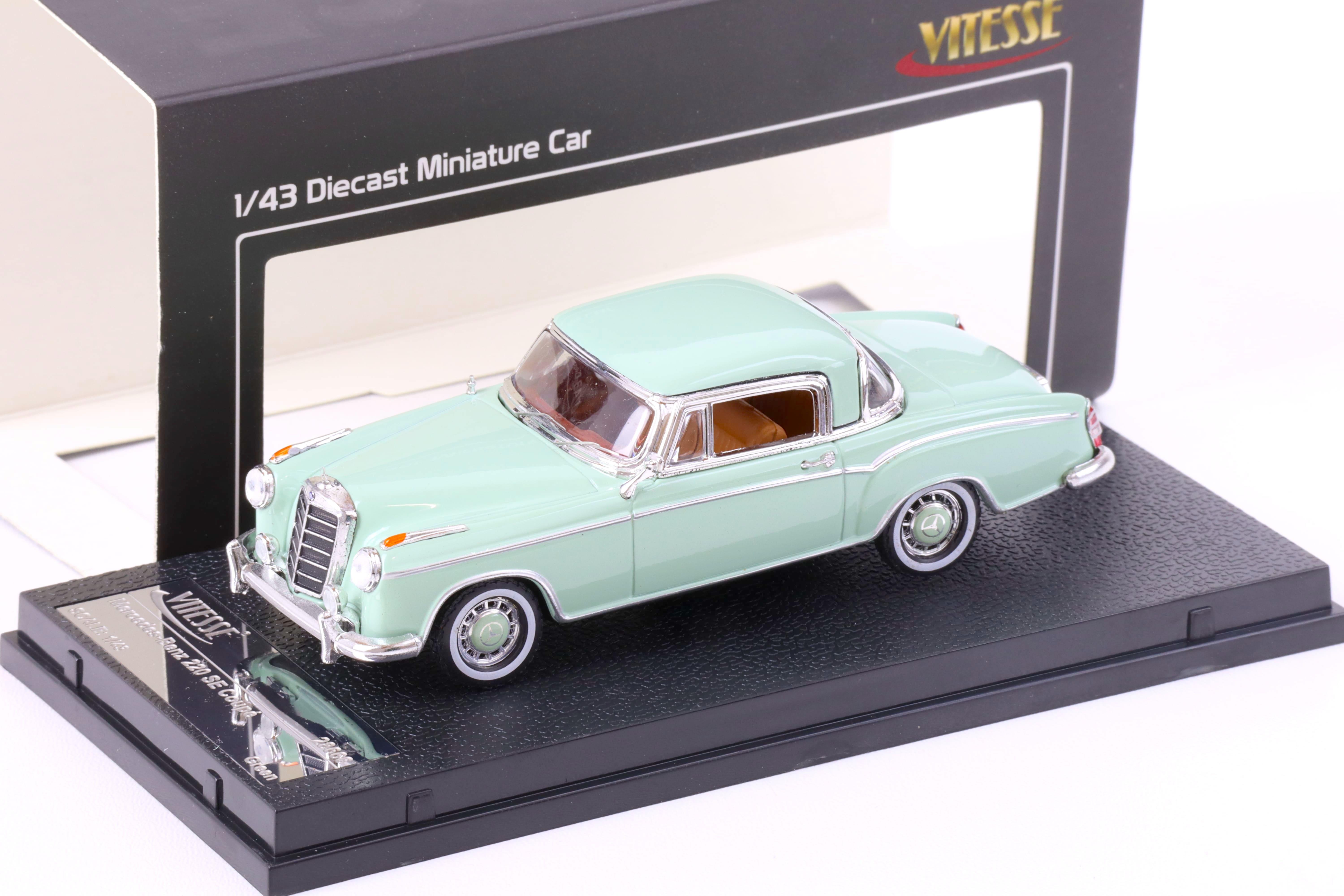 1:43 Vitesse 1958 Mercedes 220 SE Coupe green