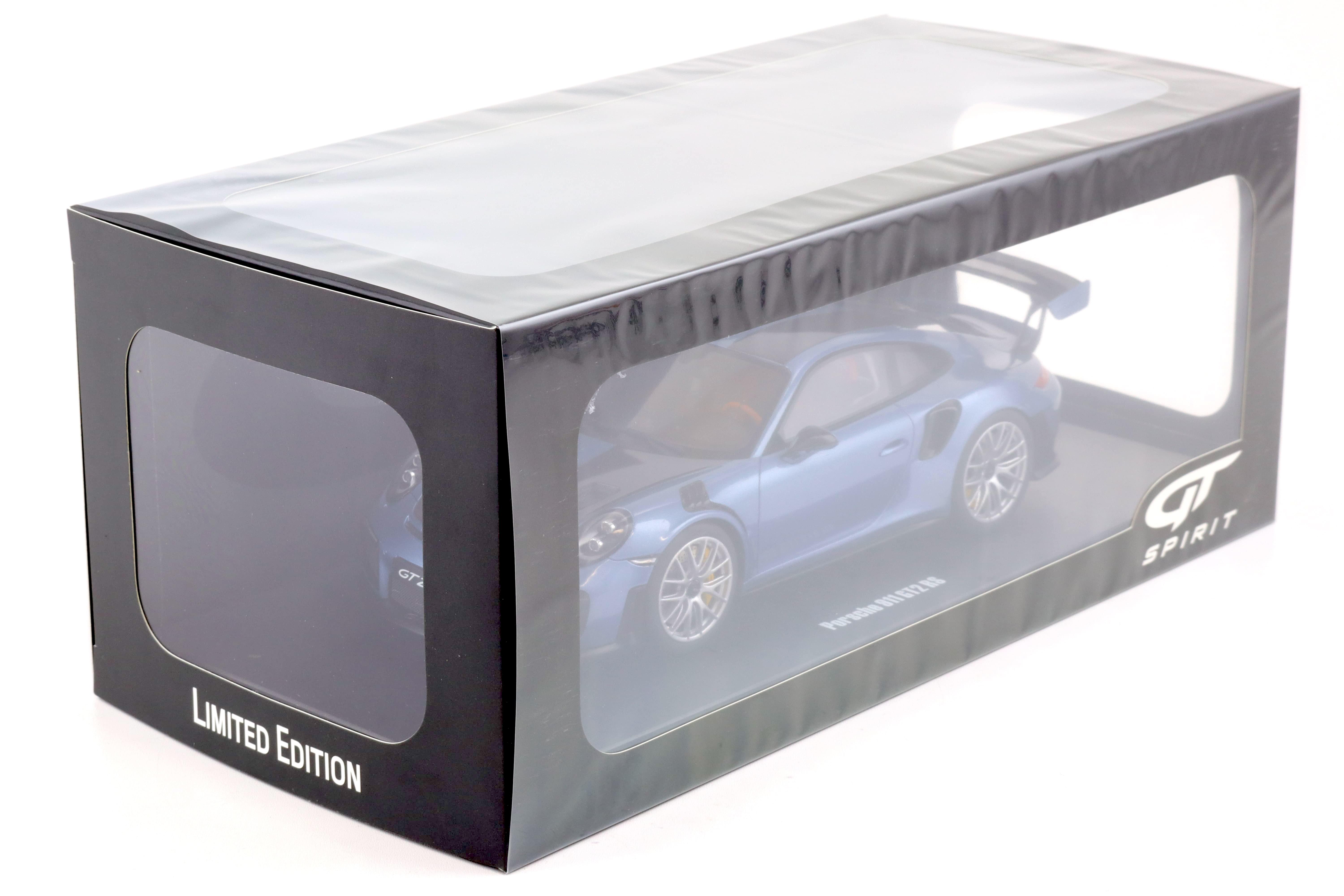 1:18 GT Spirit GT429 Porsche 911 (991.2) GT2 RS Coupe 2021 Gemini blue metallic 