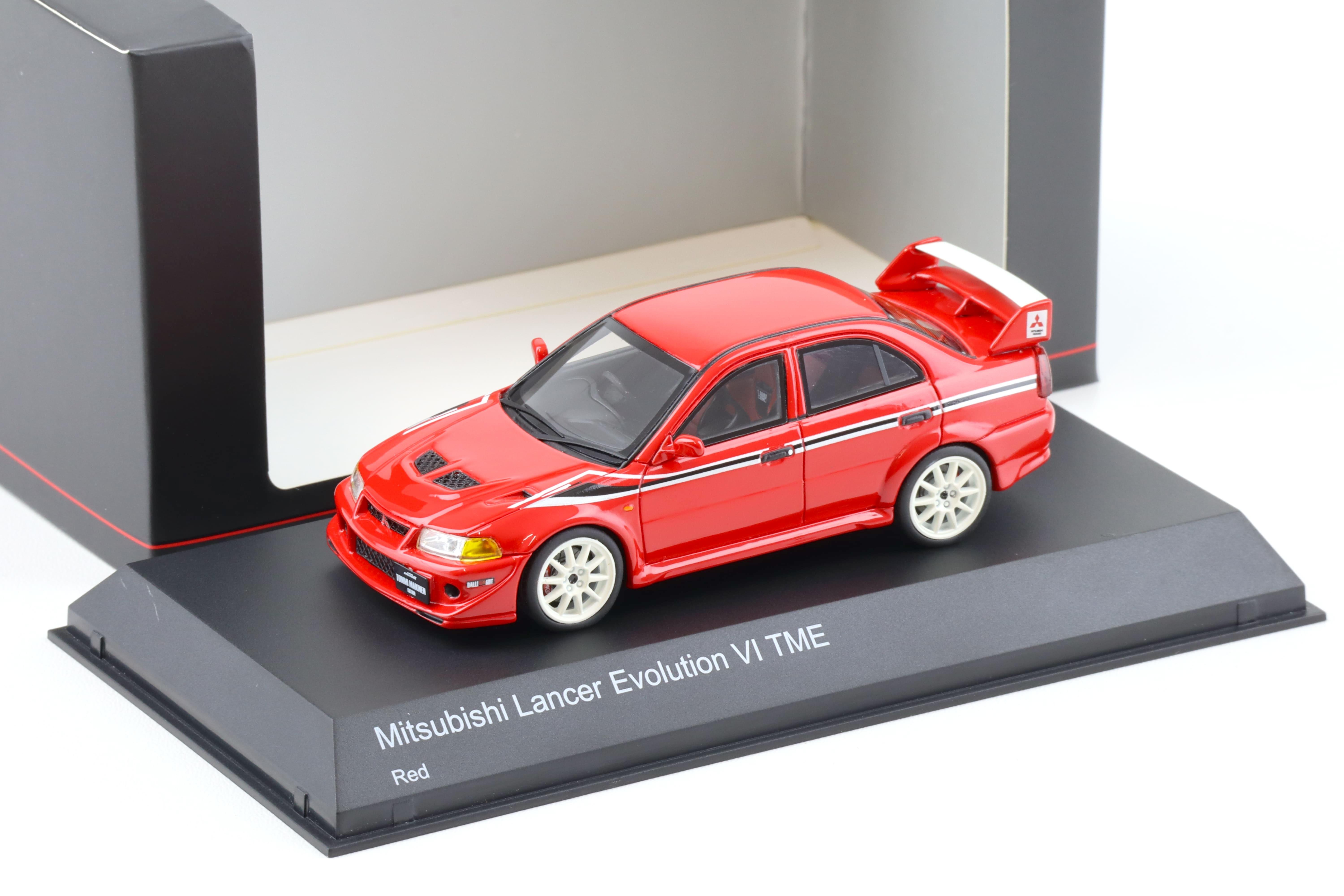 1:43 Kyosho Mitsubishi Lancer Evolution VI TME red KSR43116R