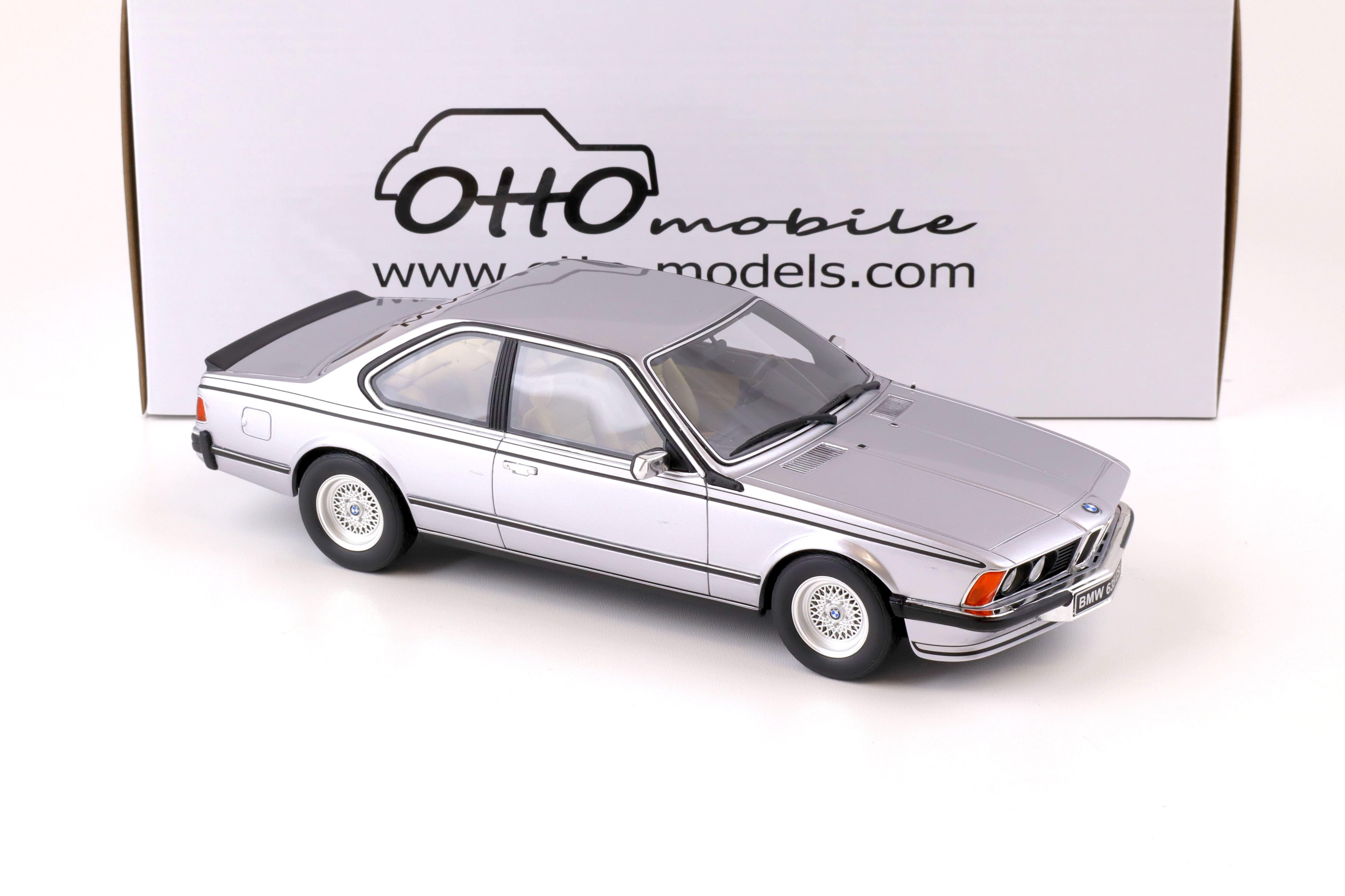1:18 OTTO mobile OT313 BMW 635 CSI E24 Coupe Polaris silver metallic