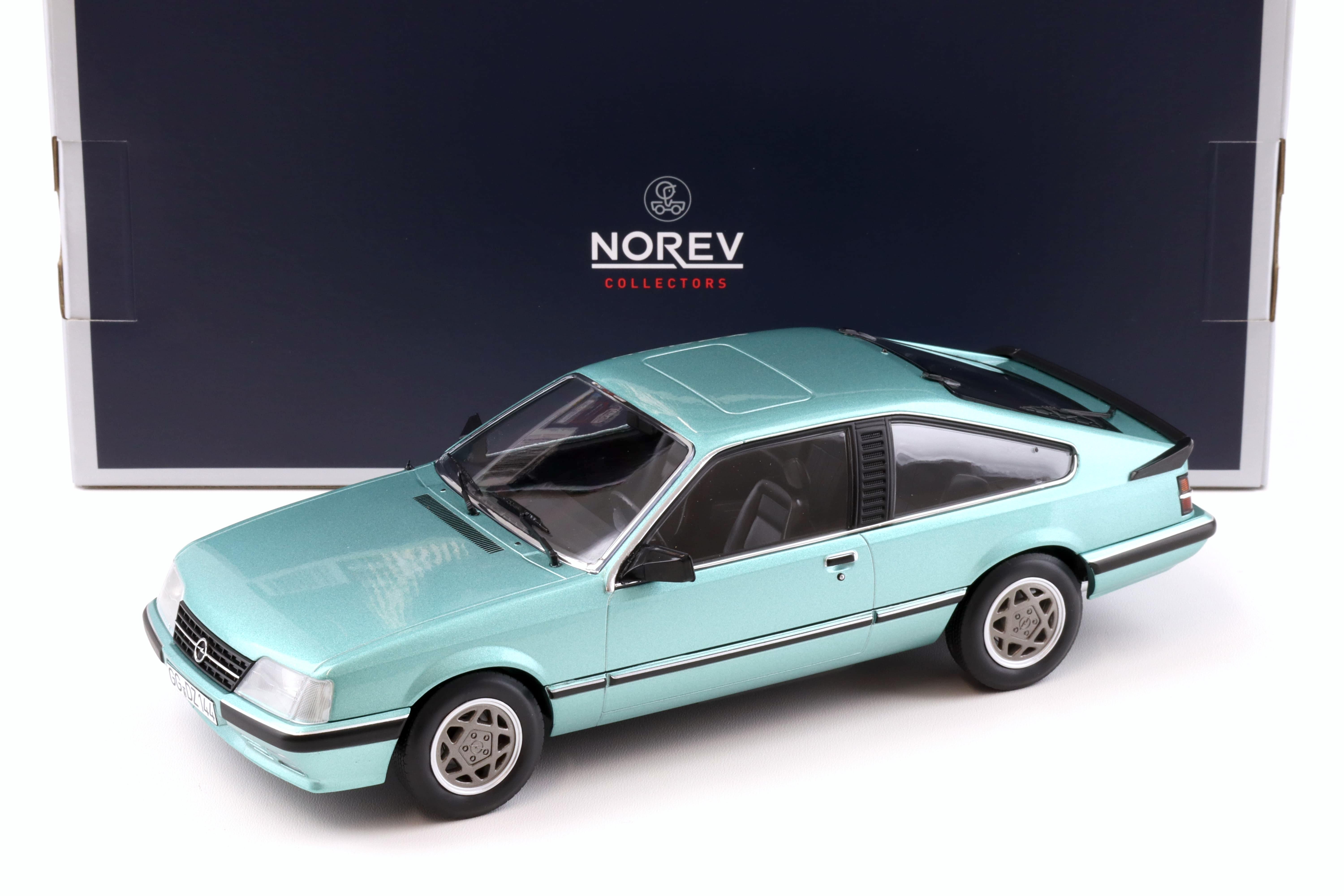 1:18 Norev Opel Monza 2.5 E 1983 Beryll green metallic 183643