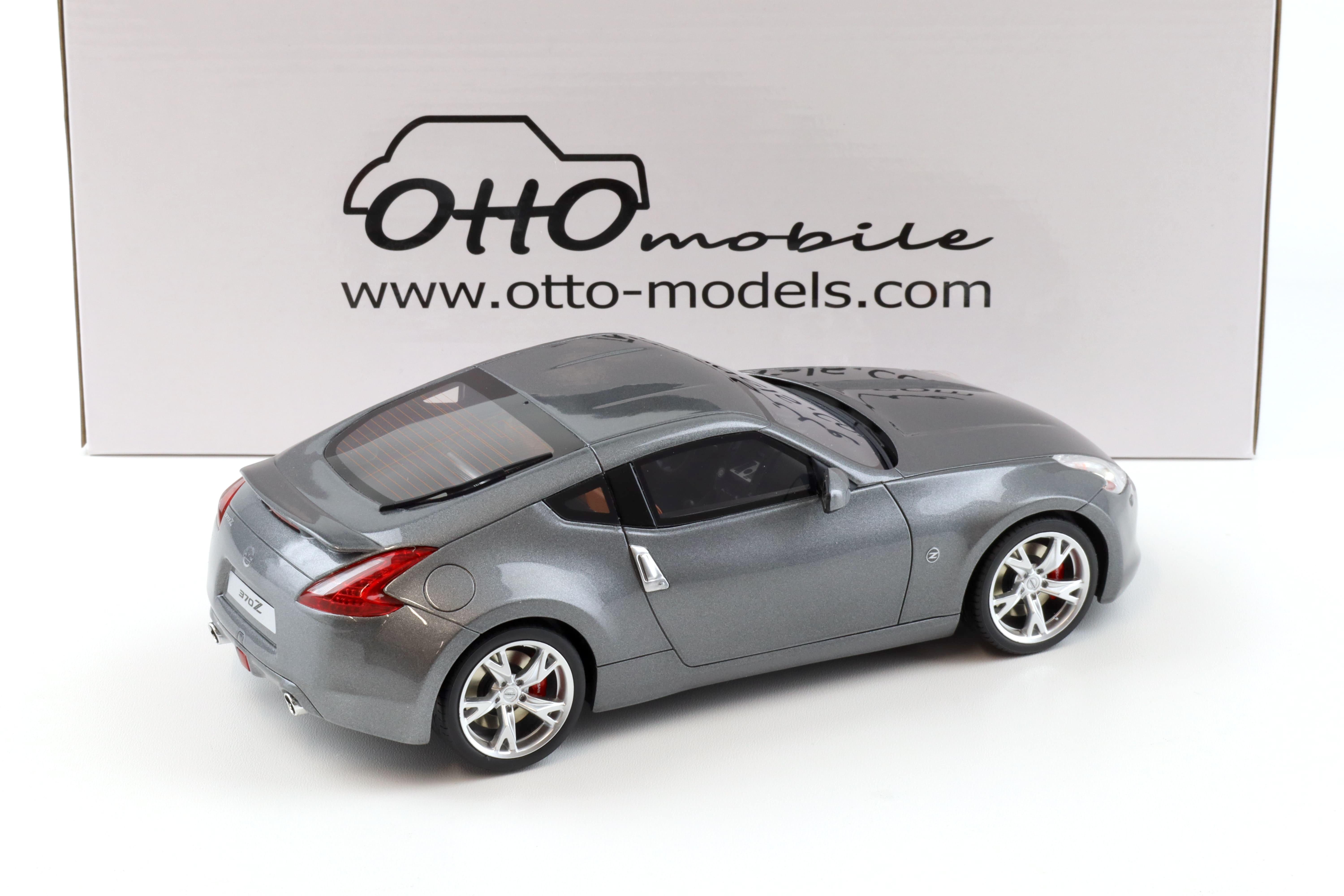 1:18 OTTO mobile OT465 Nissan 370Z Gun grey Kad metallic 2009