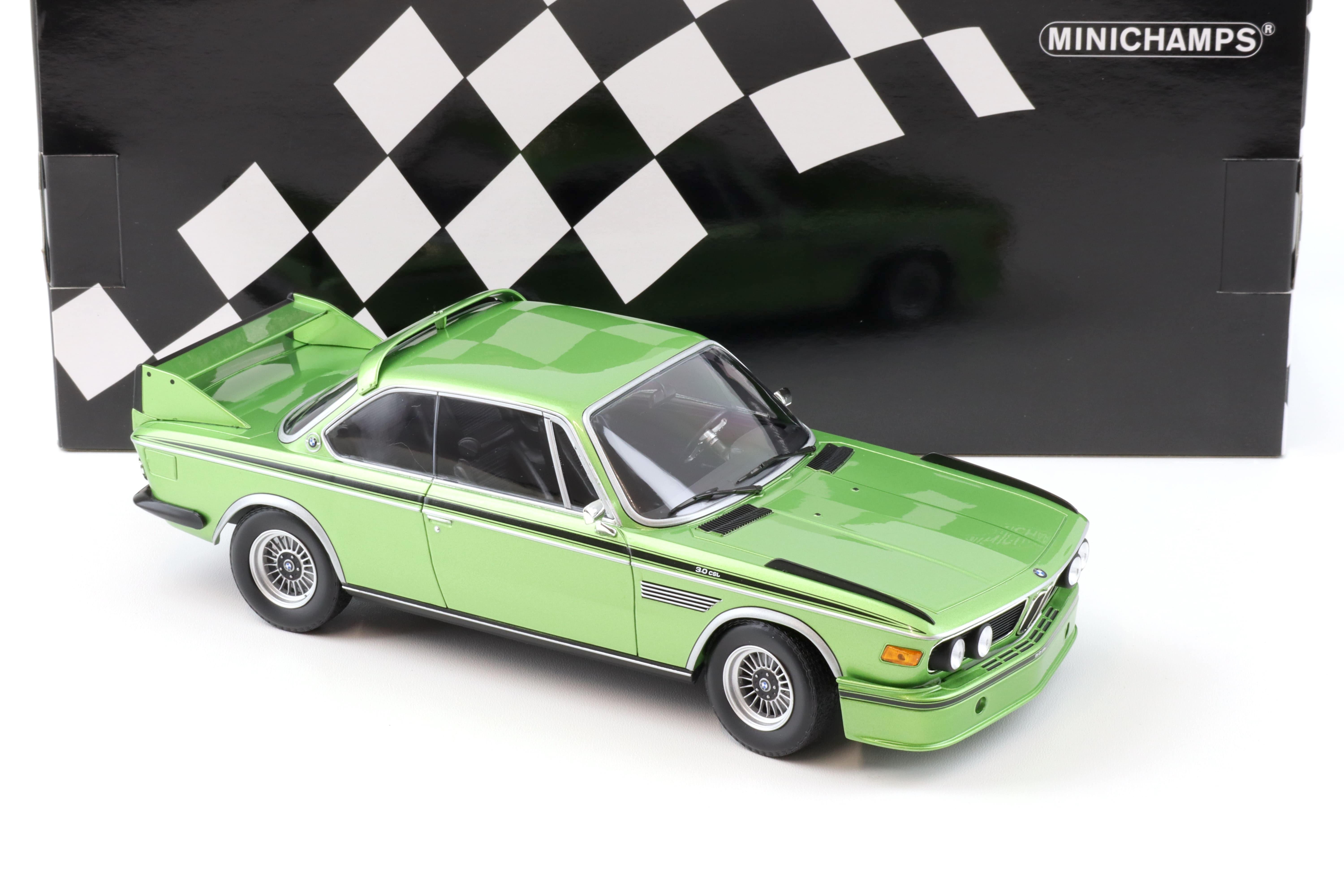 1:18 Minichamps BMW 3.0 CSL Coupe 1973 green metallic