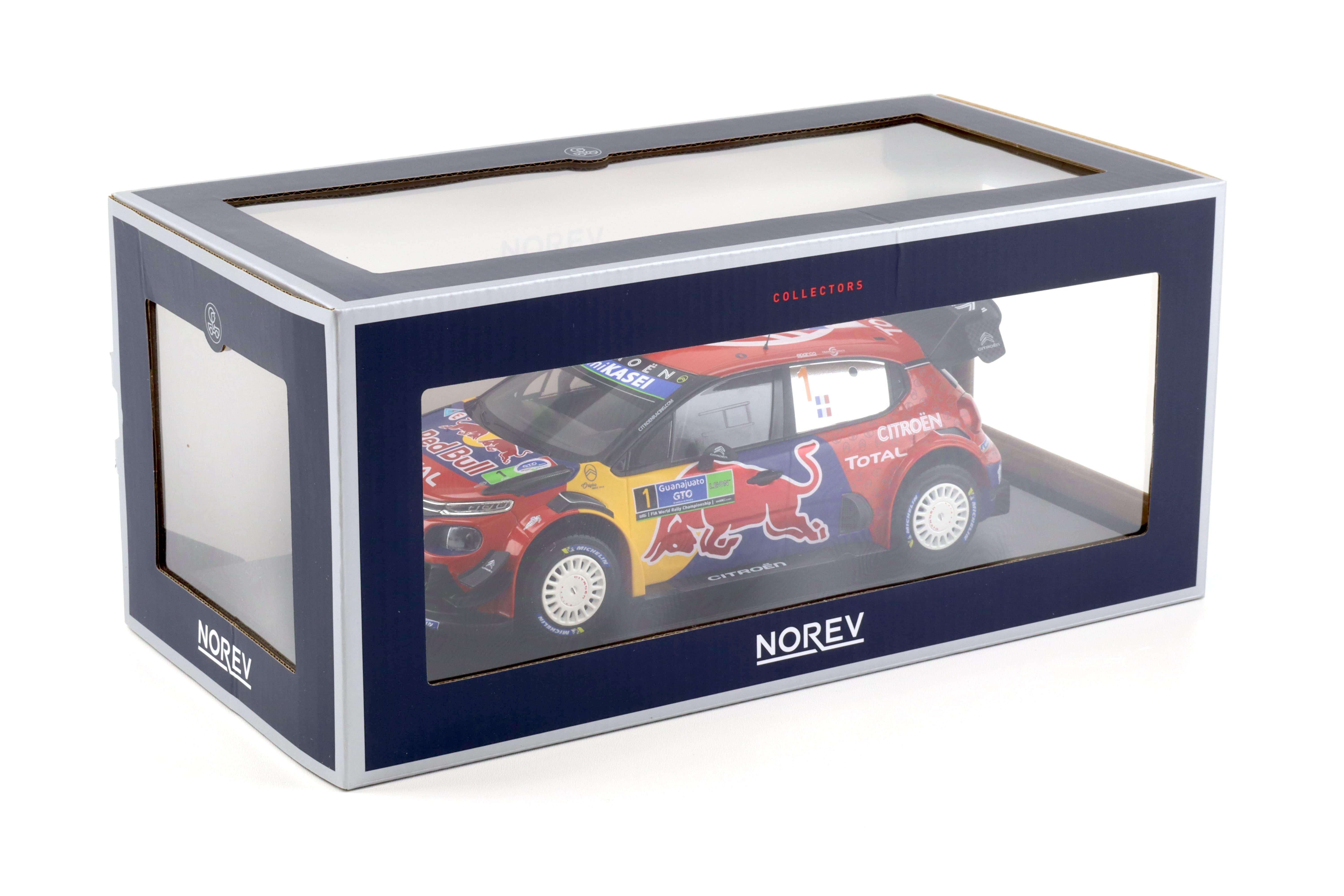 1:18 Norev Citroen C3 WRC 2019 Rally Mexico 2019 S.Ogier/J.Ingrassia #1 Red Bull 181646