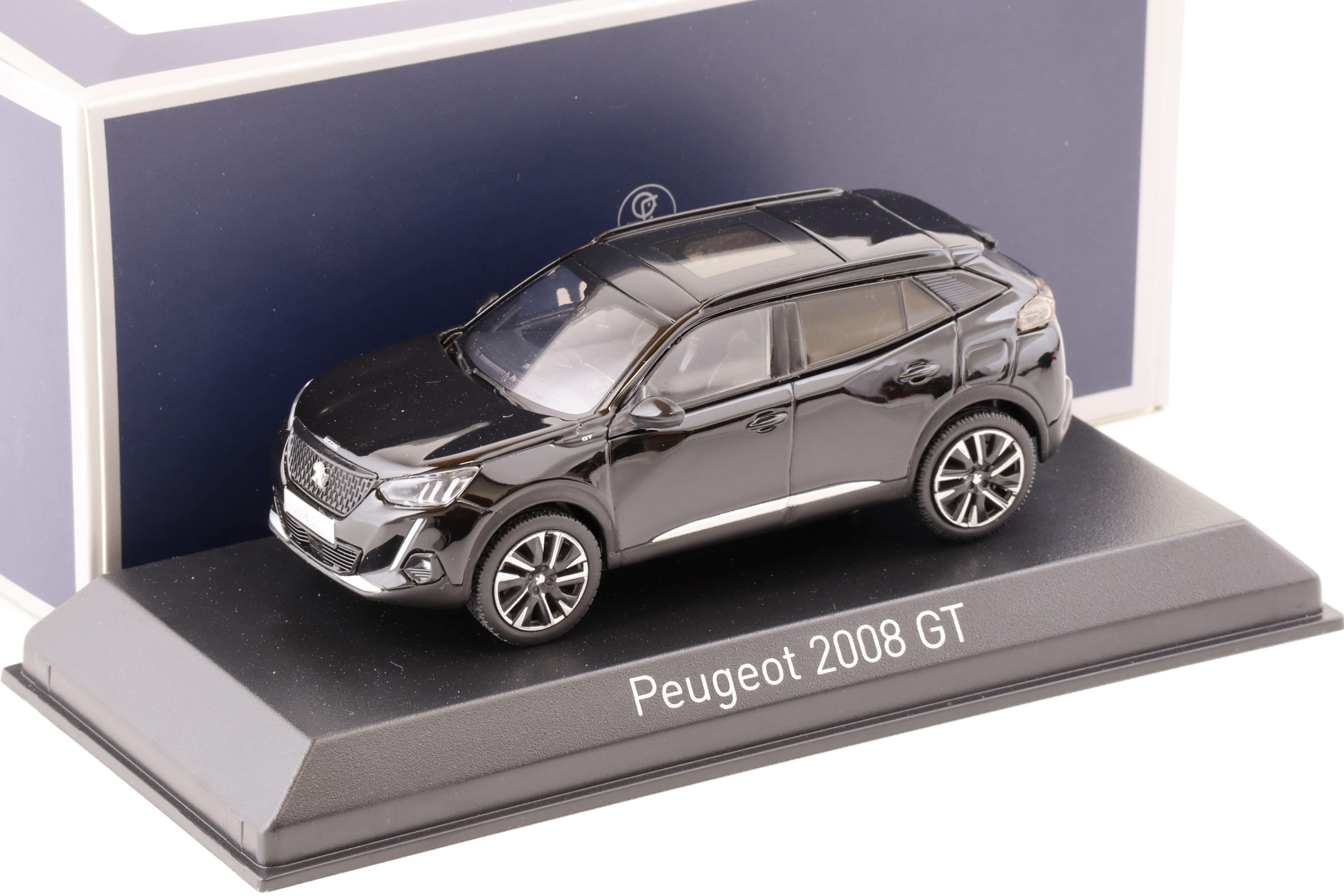 1:43 Norev Peugeot 2008 GT 2020 Perla Nera black 472865