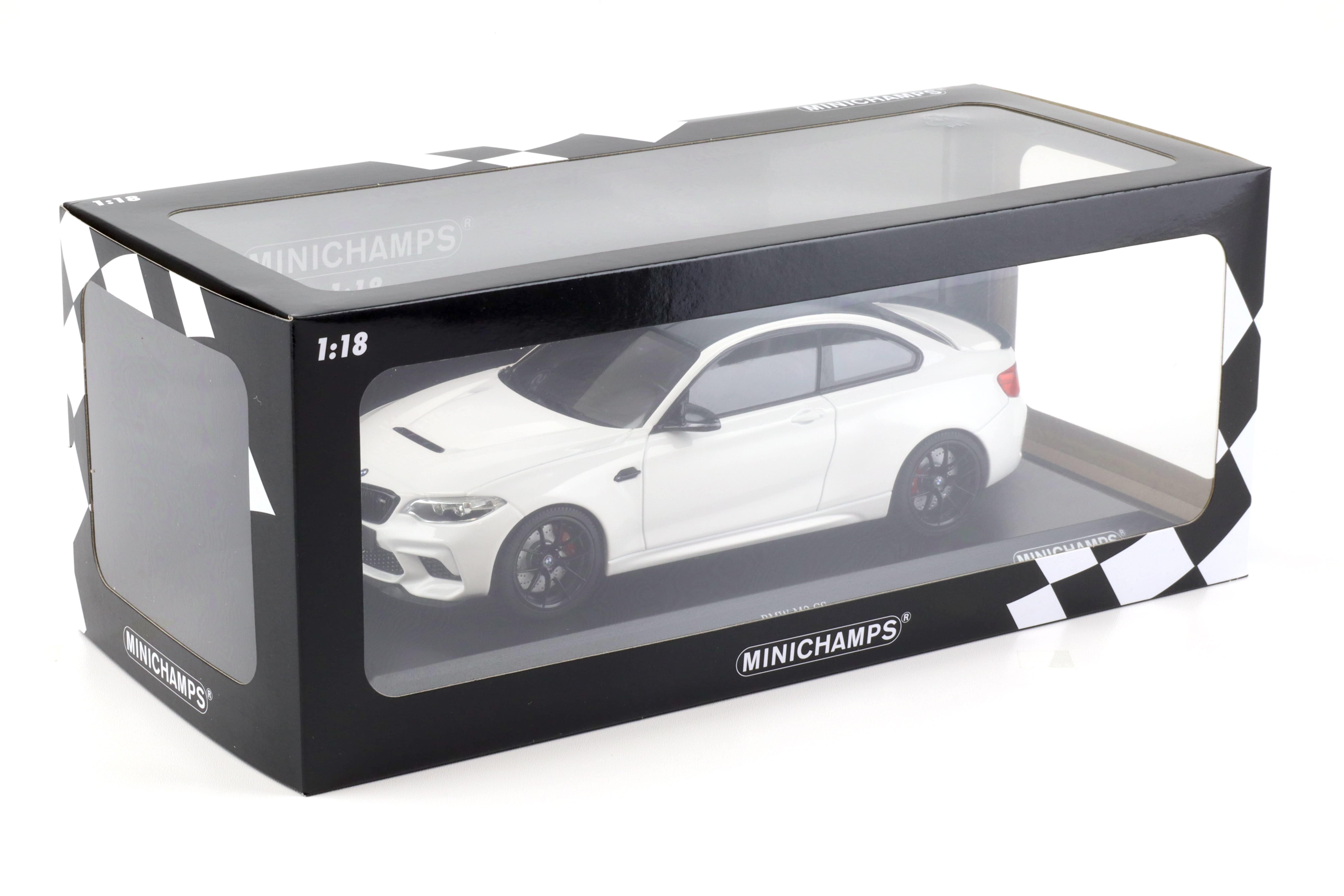 1:18 Minichamps BMW M2 CS (F87) Coupe 2020 white with black wheels