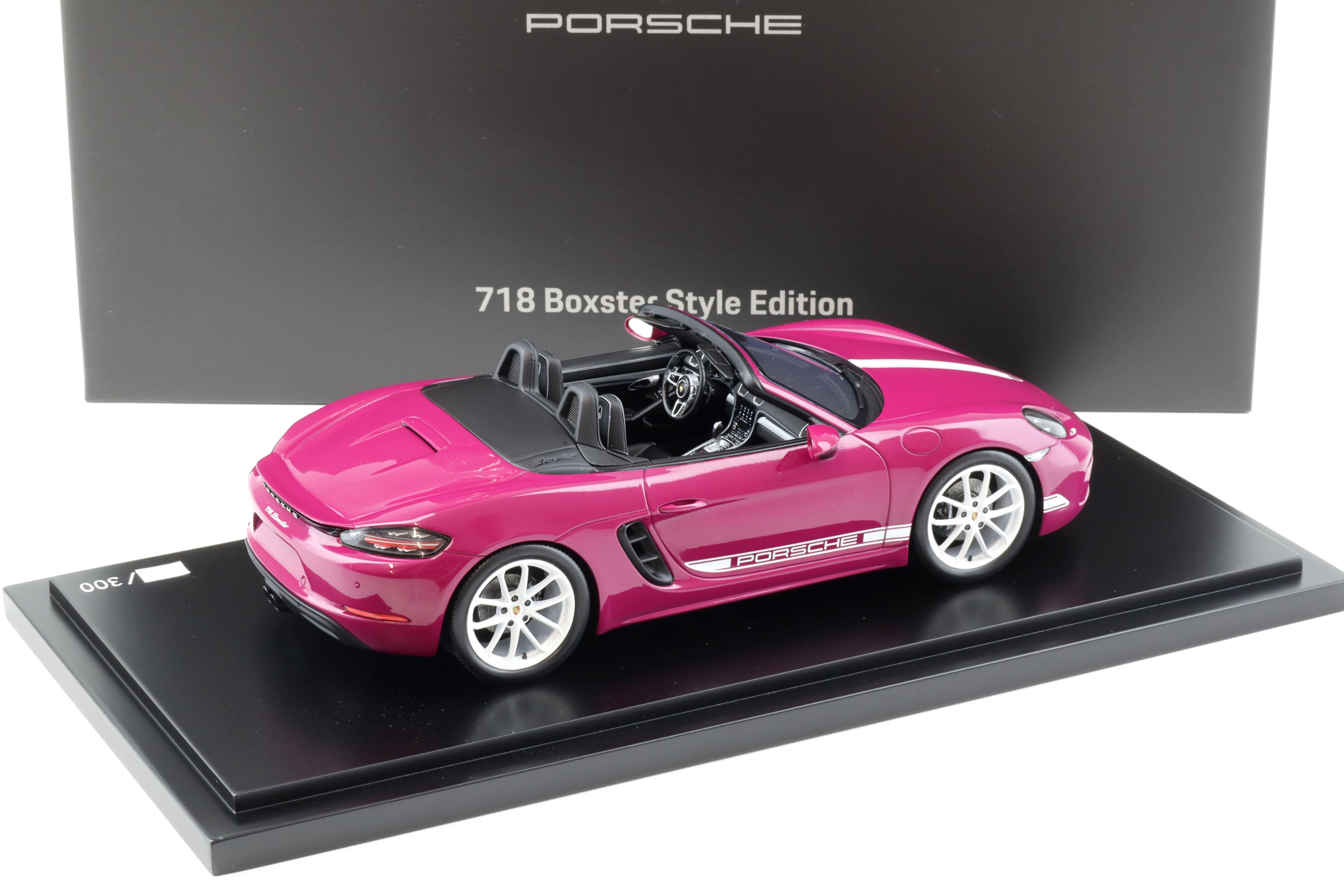 1:18 Spark Porsche 718 Boxster Style Edition Ruby Star Neo WAP DEALER