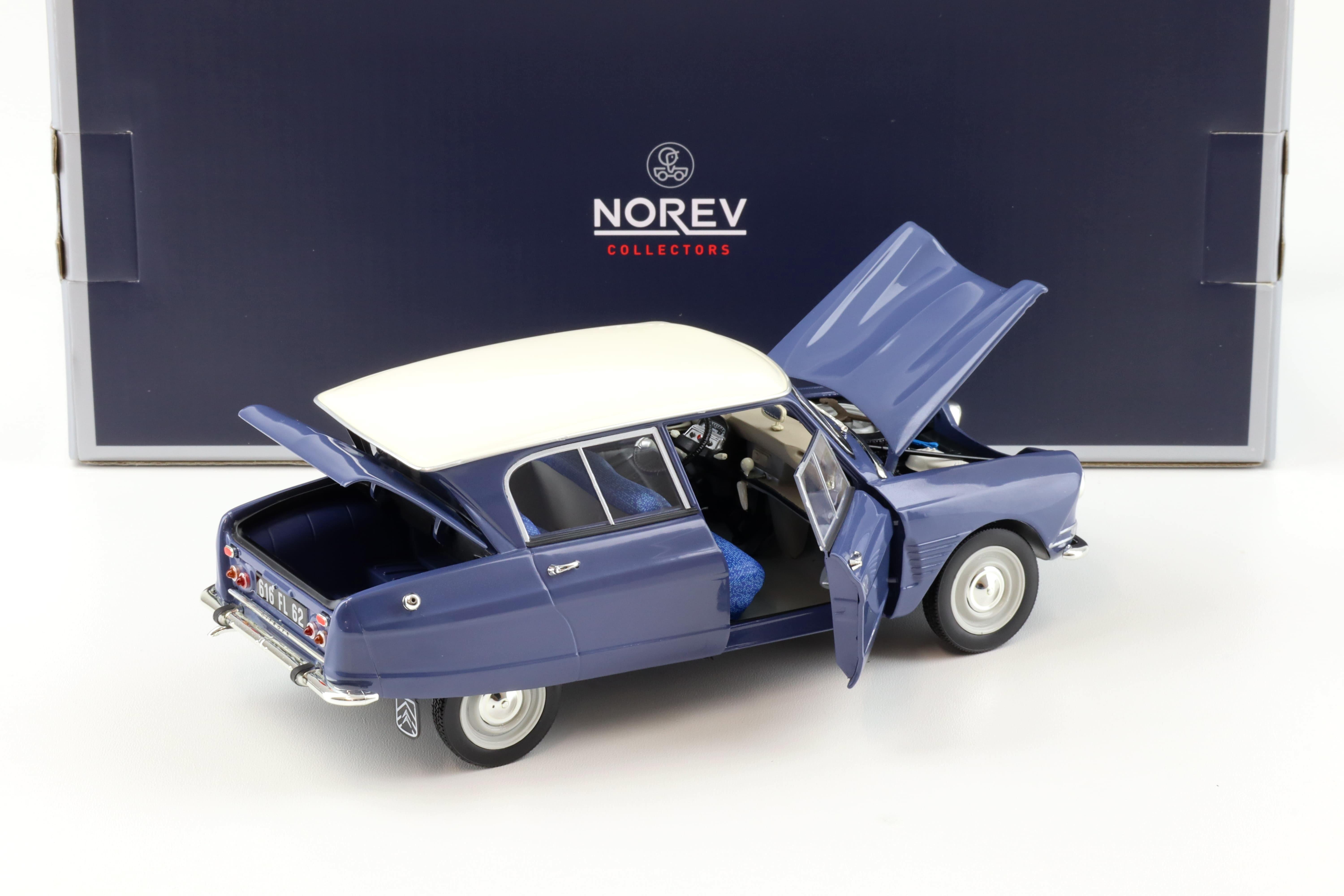 1:18 Norev Citroen Ami 6 - 1965 Ardoise blue 181537