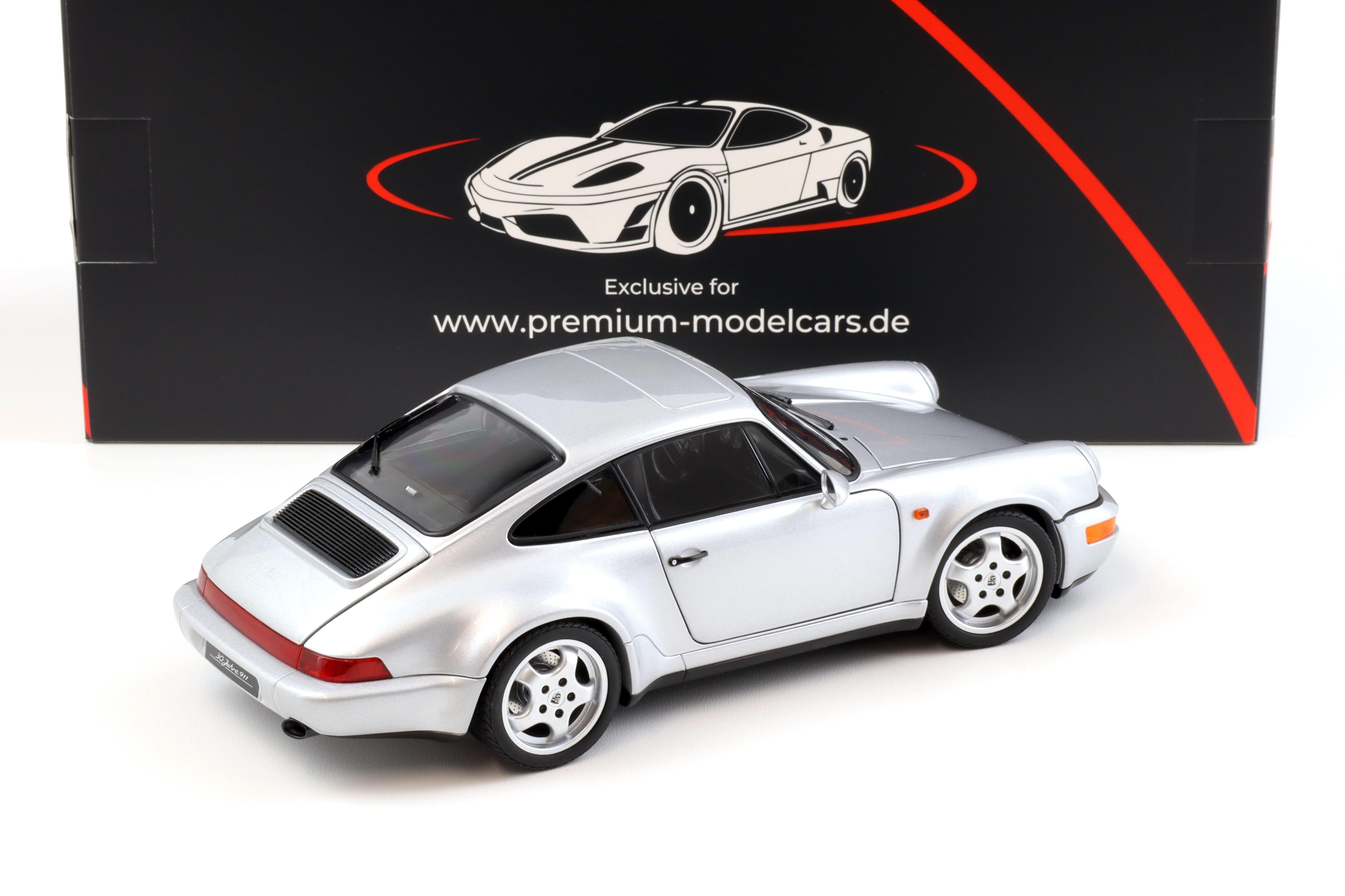 1:18 Norev Porsche 911 964 Carrera 4 WTL 30 Jahre 911 Polar silver - Limited 999 pcs. 1:18 Norev Porsche 911 964 Carrera 4 WTL 30 Jahre 911 Polar silver - Limited 999 pcs.