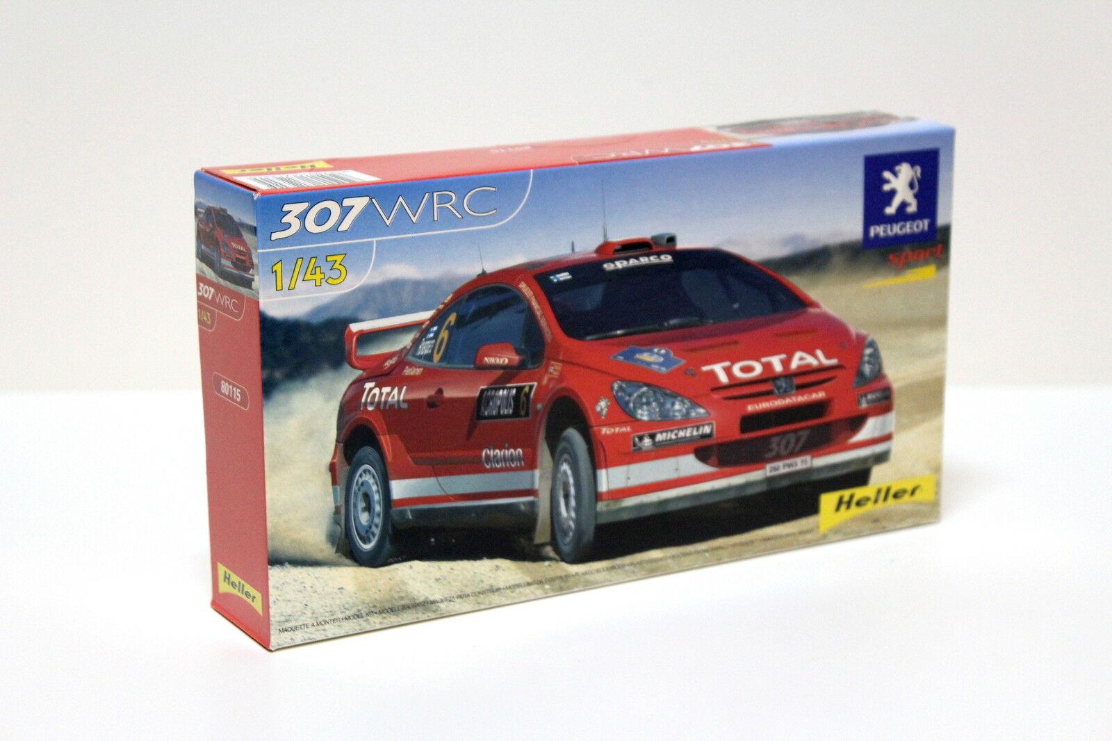 1:43 Heller Peugeot 307 WRC 2004 *KIT/ BAUSATZ*