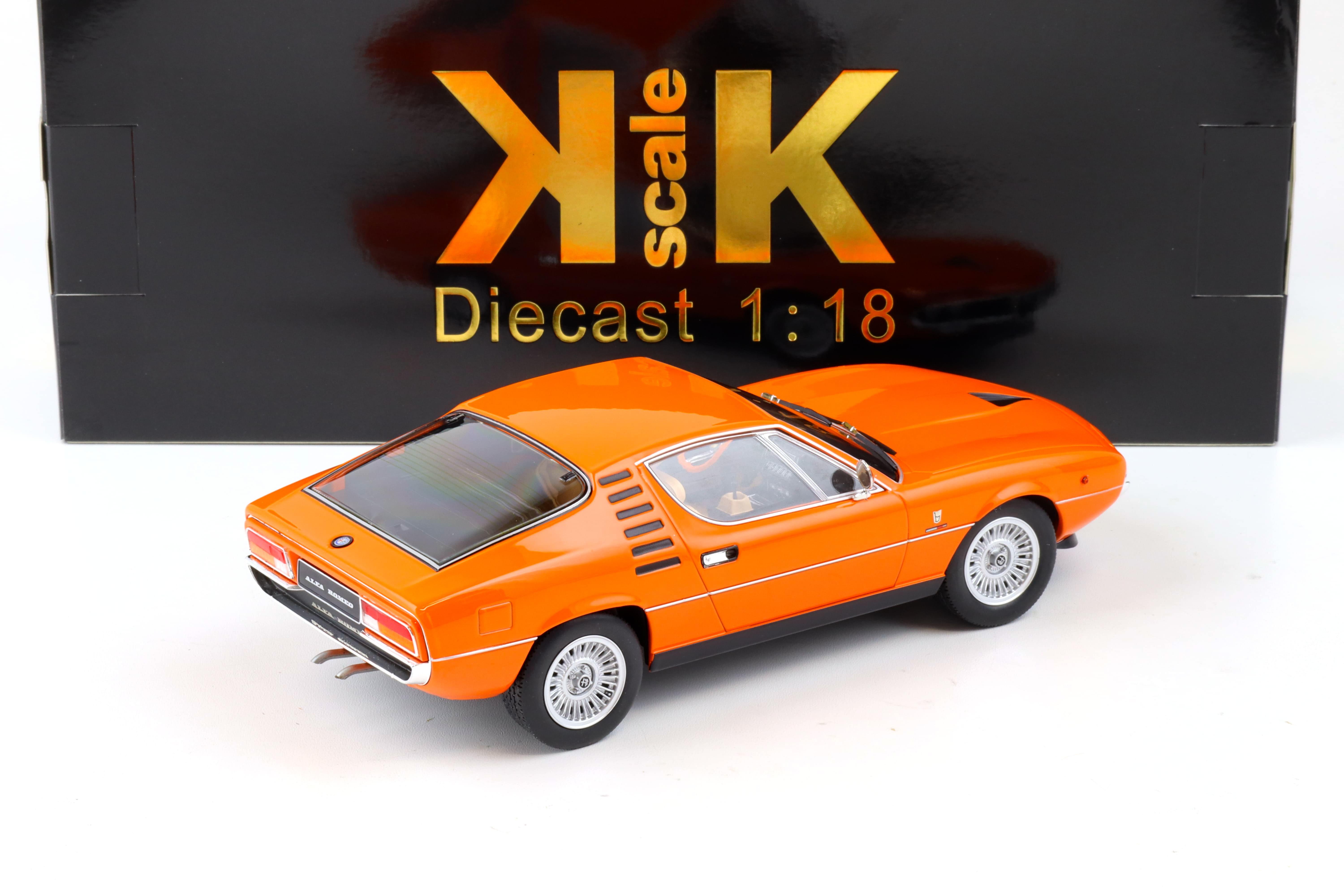 1:18 KK-Scale Alfa Romeo Montreal orange 1970