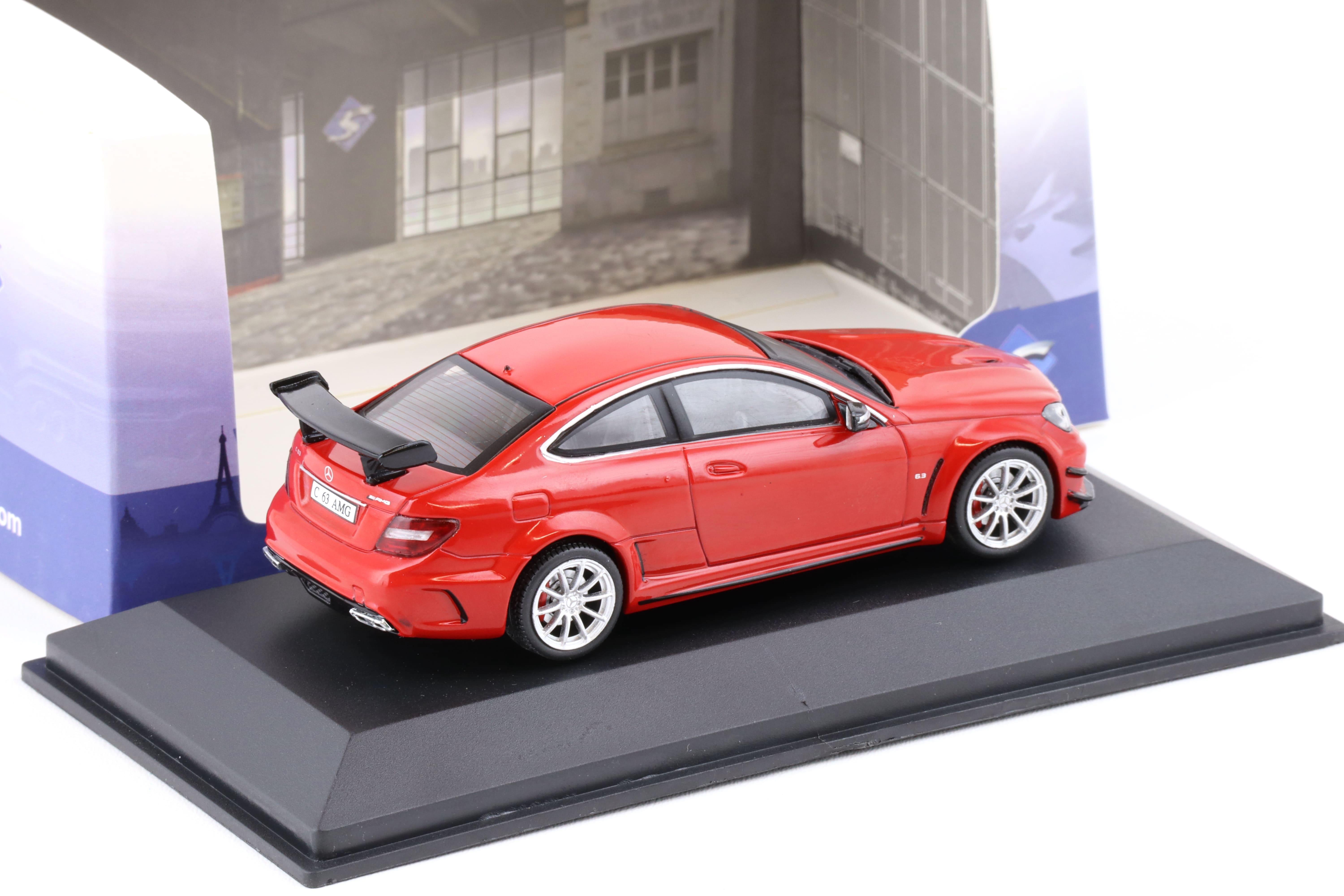 1:43 Solido Mercedes C63 AMG Black Series Coupe red