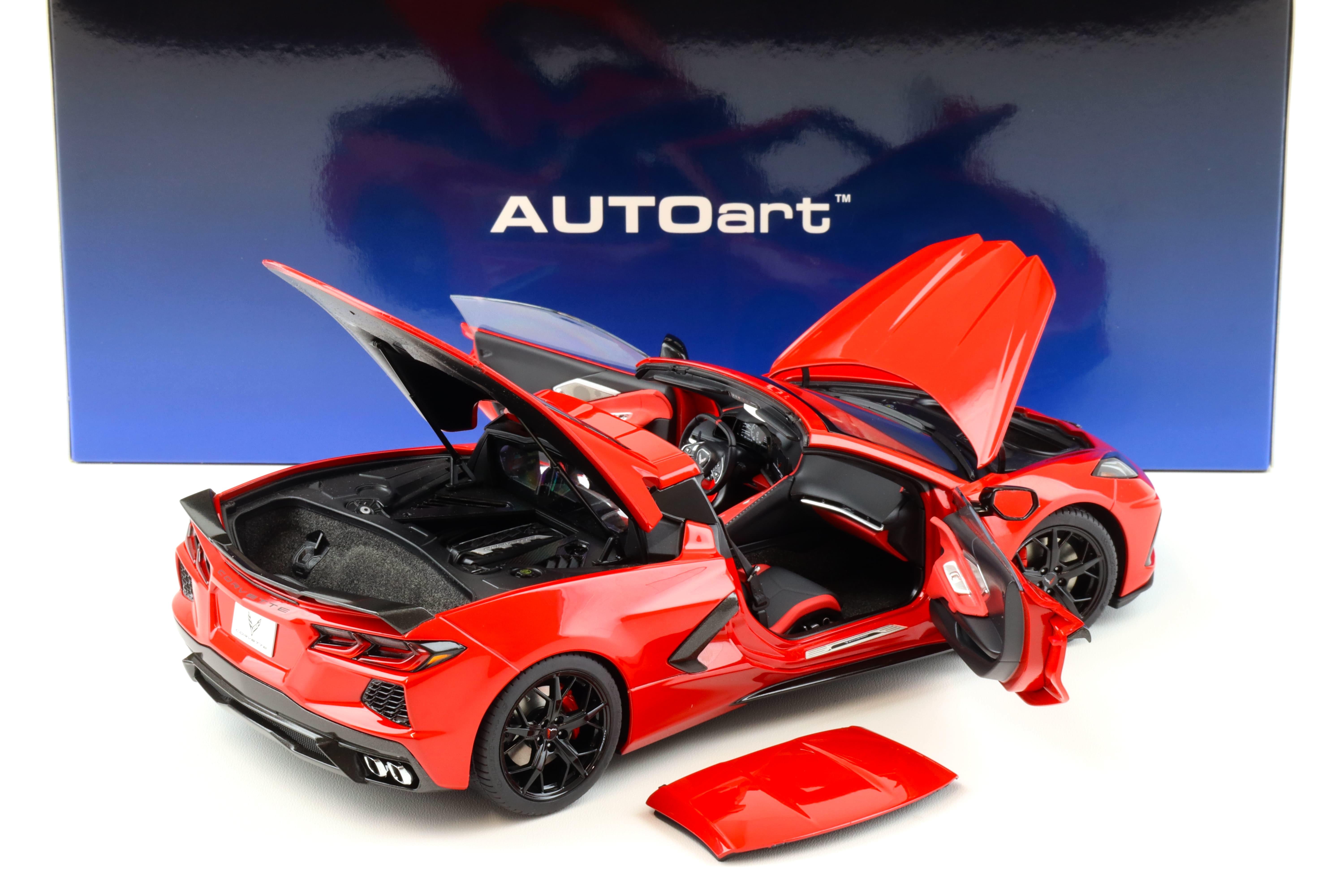 1:18 AUTOart Chevrolet Corvette C8 Stingray Z51 torch red 2020 