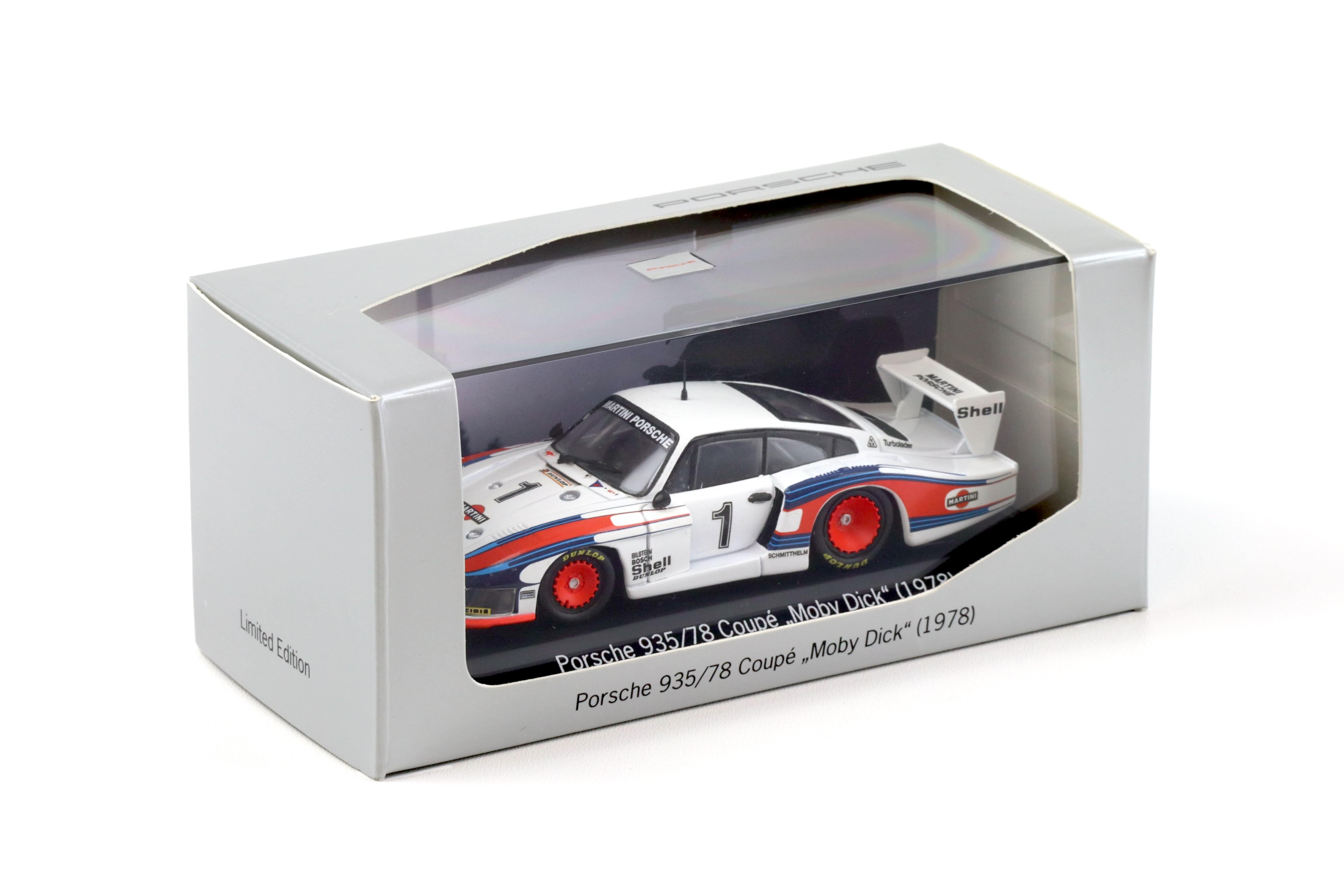 1:43 Minichamps Porsche 935/78 Coupe Moby Dick 1978 #1 Martini WAP DEALER