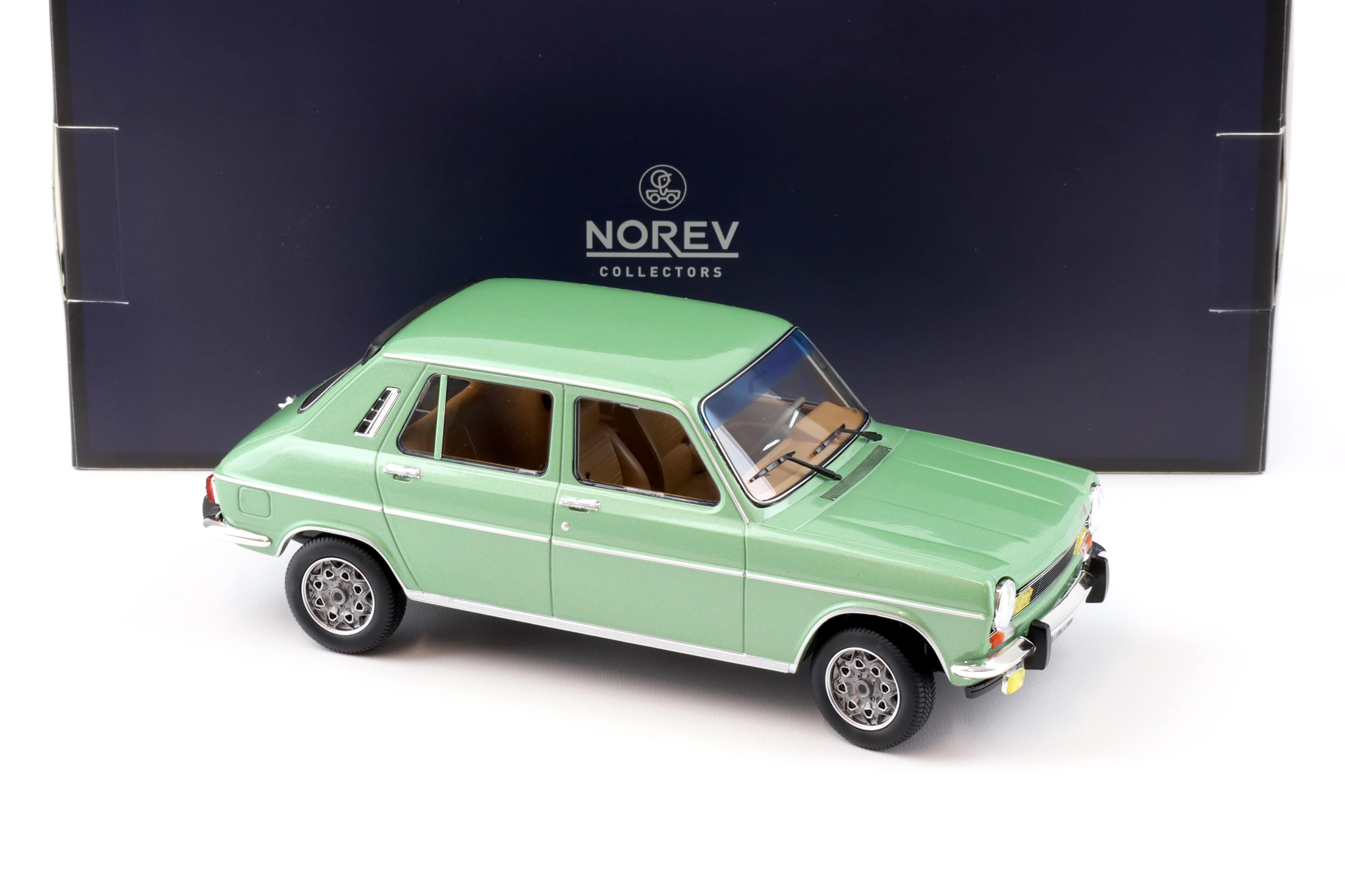 1:18 Norev Simca 1100 TI 1975 Adriatique green metallic - Limited 300 pcs.