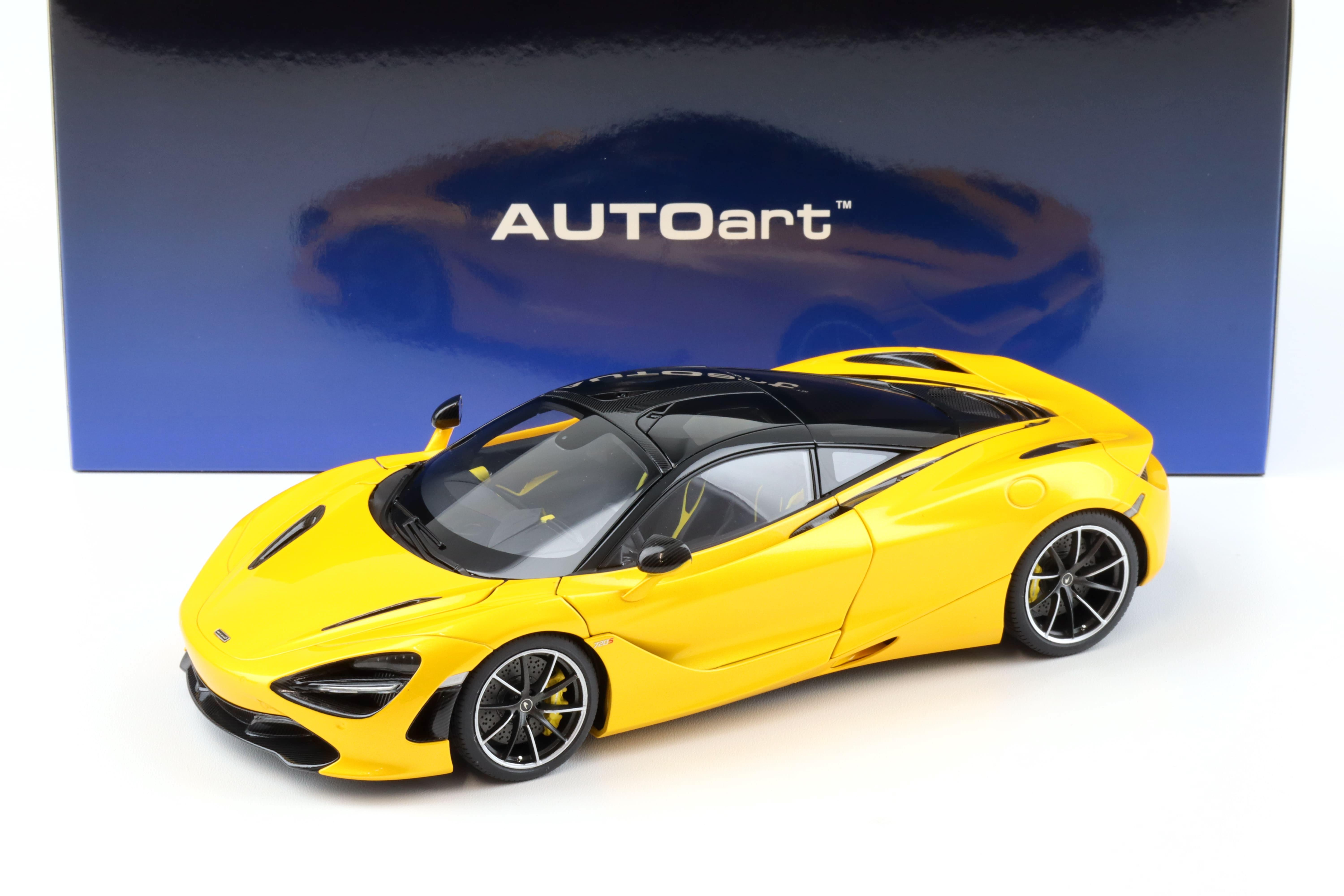 1:18 AUTOart McLAREN 720S Coupe 2017 Volcano yellow 76070