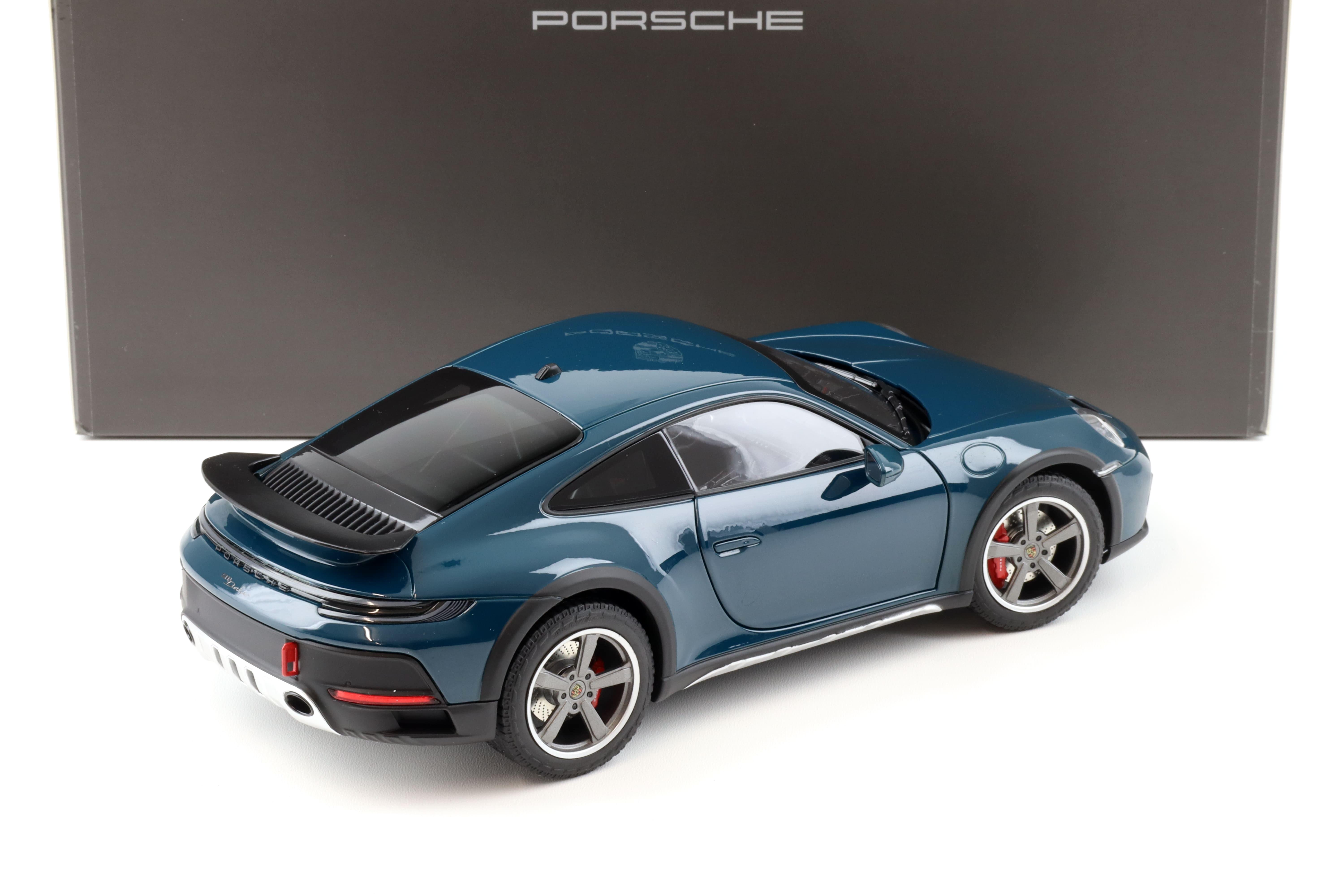 1:18 Norev Porsche 911 (992) Dakar Coupe 2023 Fjord green WAP DEALER