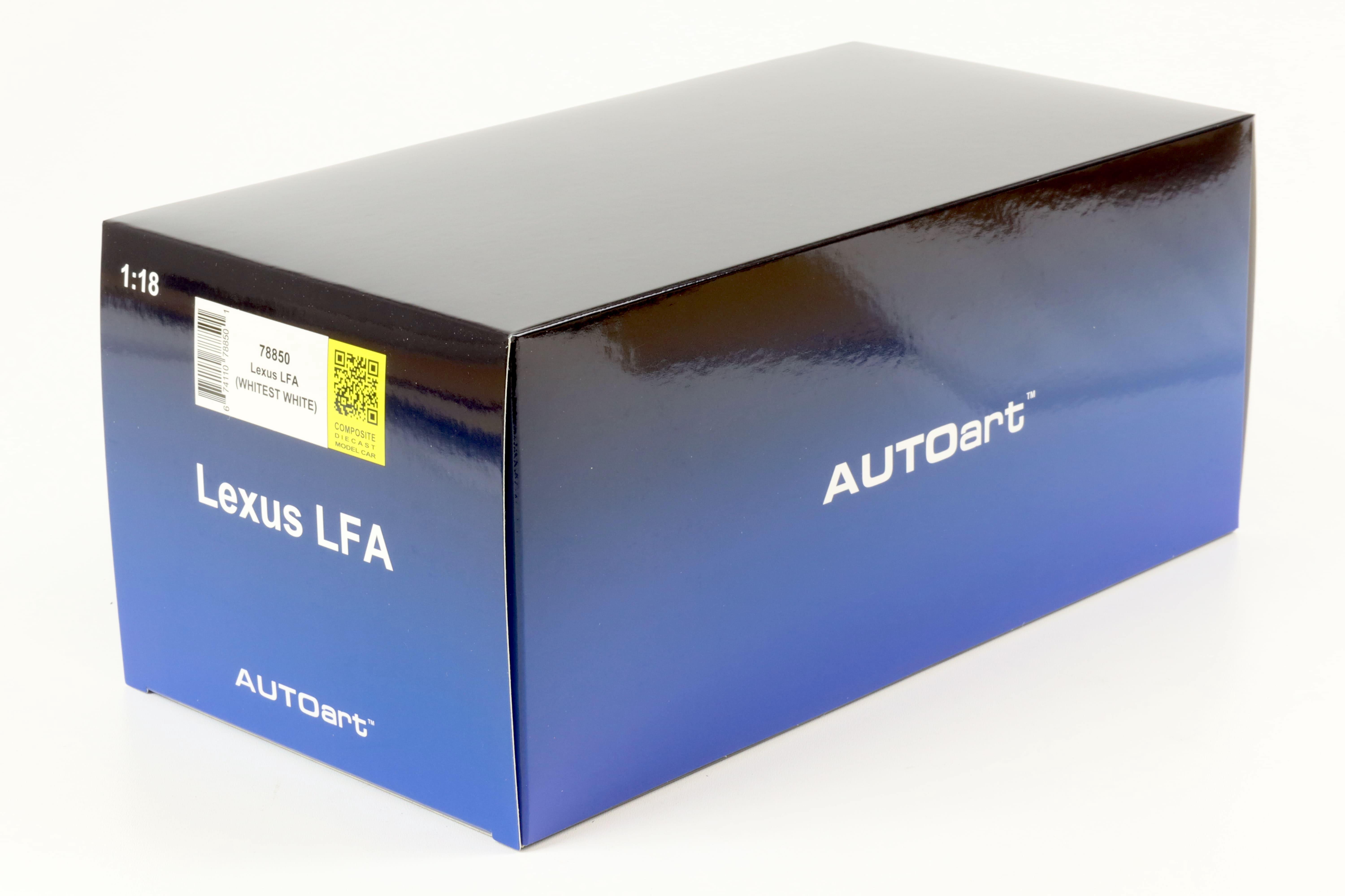1:18 AUTOart Lexus LFA 2010 whitest white 78850